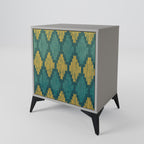 POLYGONS Sideboard mit 1 Tür in Grau