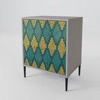 POLYGONS Sideboard mit 1 Tür in Grau