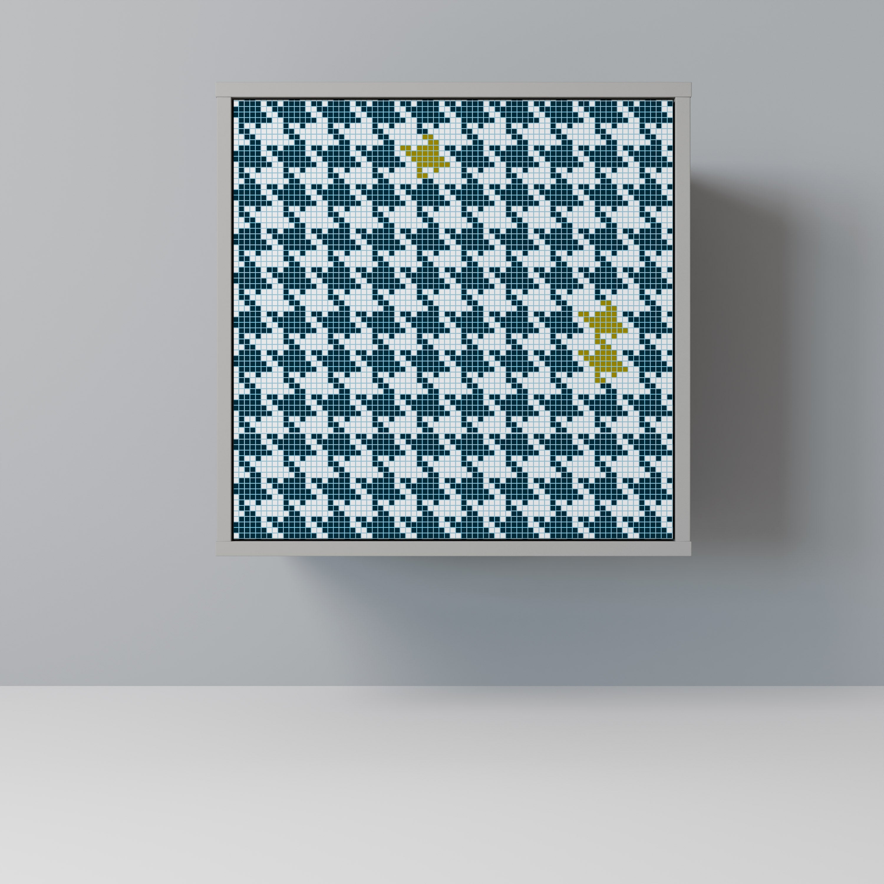 OUT OF CONTEXT Sideboard mit 1 Tür in Grau