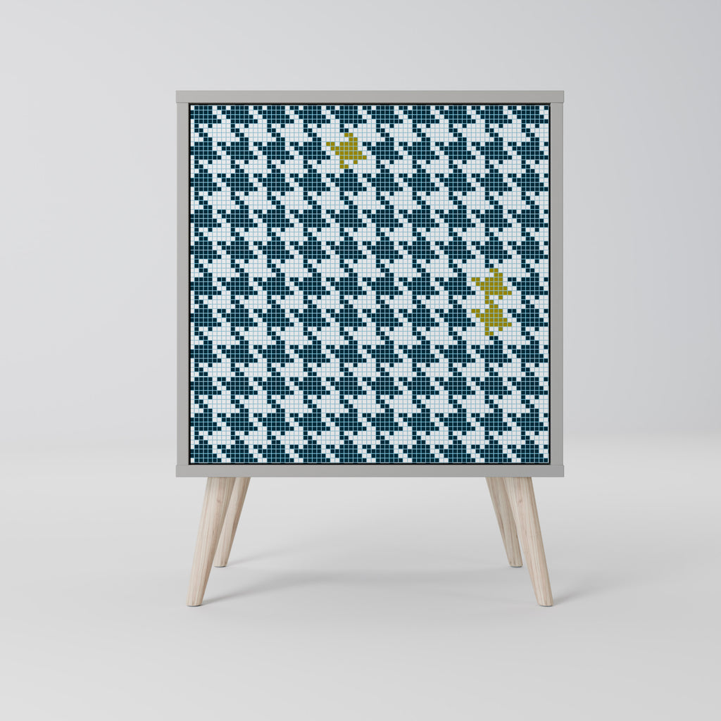 OUT OF CONTEXT Sideboard mit 1 Tür in Grau