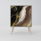 GOLD DUST Sideboard mit 1 Tür in Grau