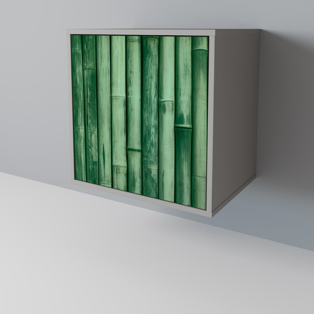 NATURAL GREEN Sideboard mit 1 Tür in Grau