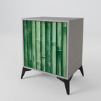 NATURAL GREEN Sideboard mit 1 Tür in Grau