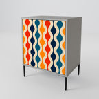 COLORFUL NOSTALGIA Sideboard mit 1 Tür in Grau