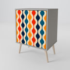 COLORFUL NOSTALGIA Sideboard mit 1 Tür in Grau