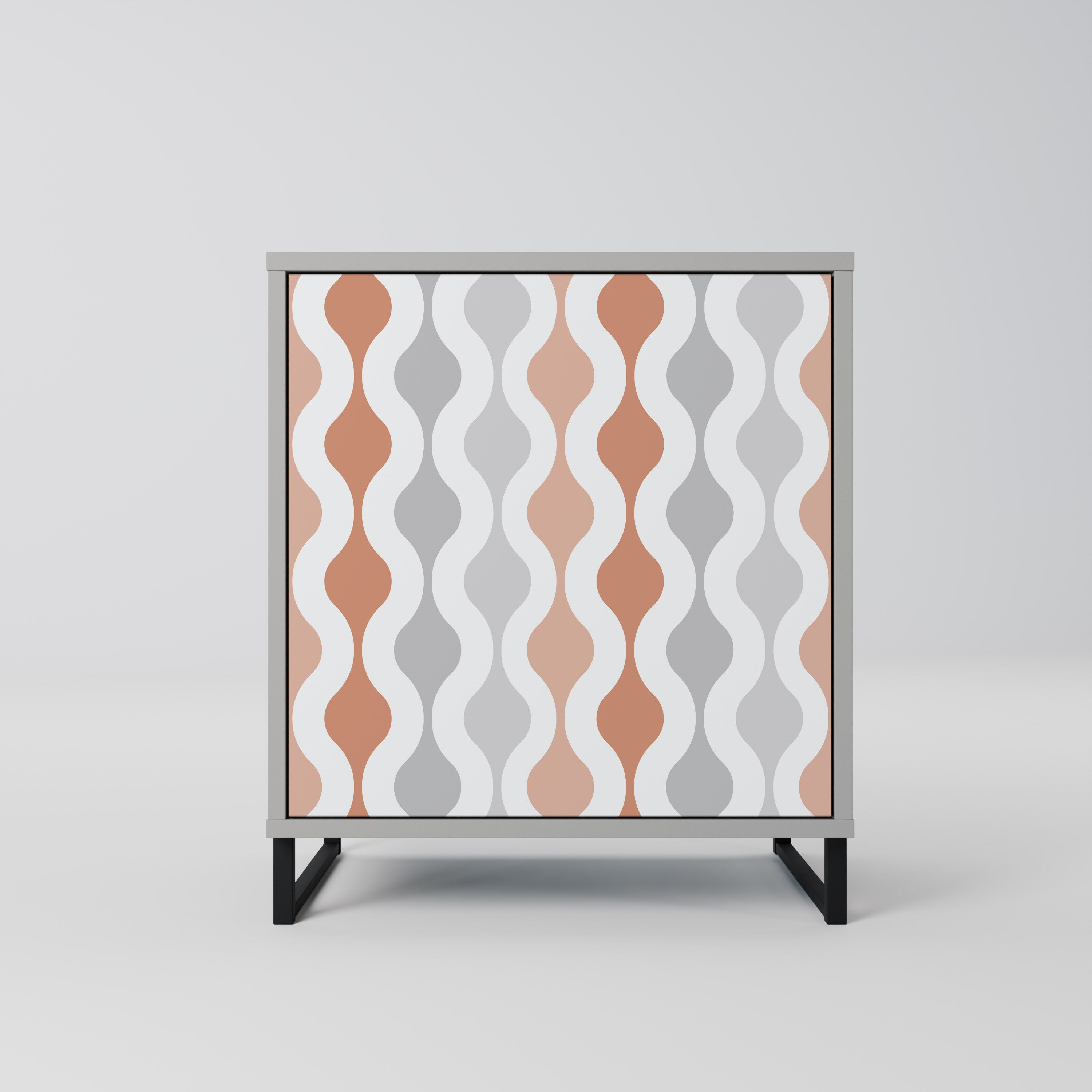 HAZY NOSTALGIA Sideboard mit 1 Tür in Grau