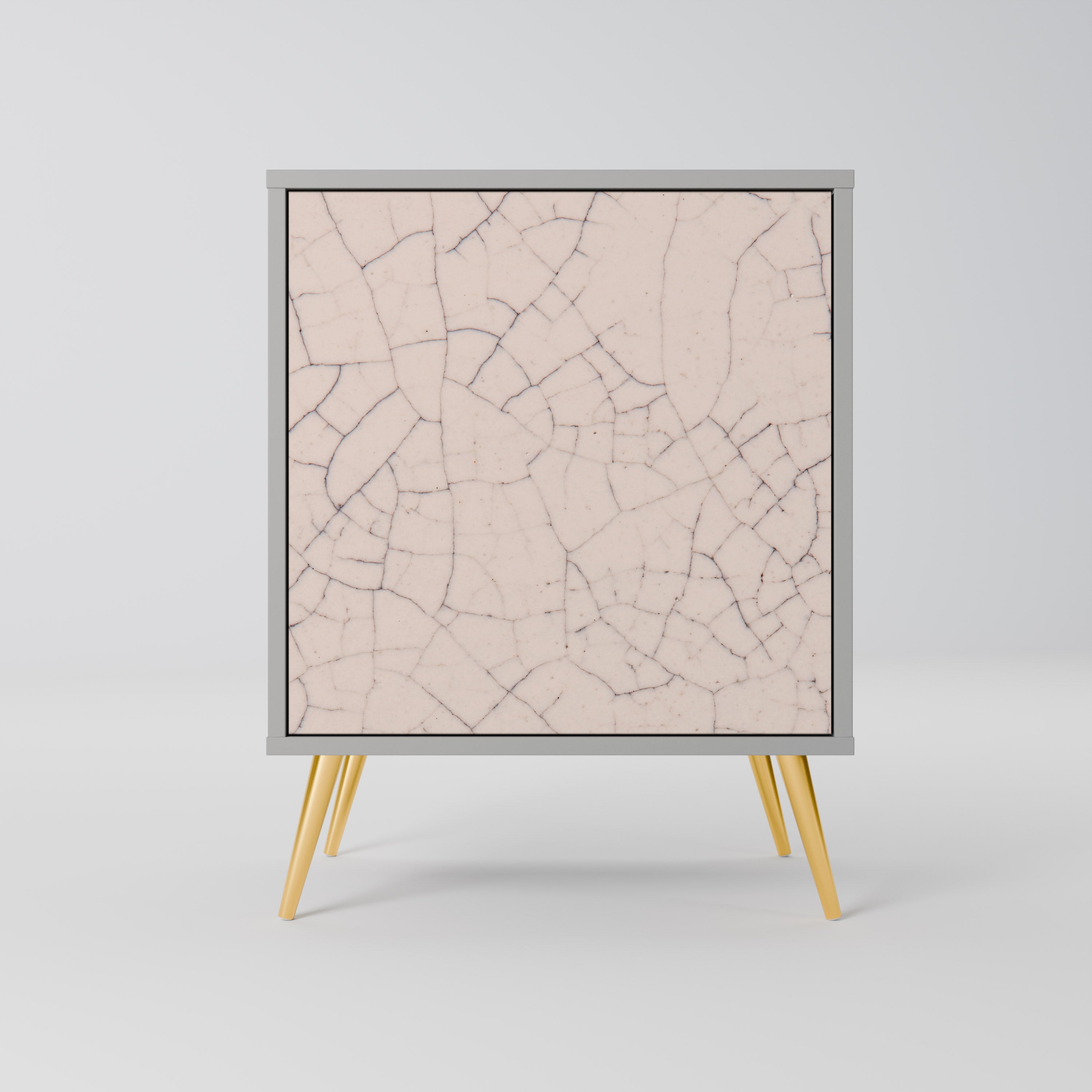 CERAMIC TEXTURE Sideboard mit 1 Tür in Grau