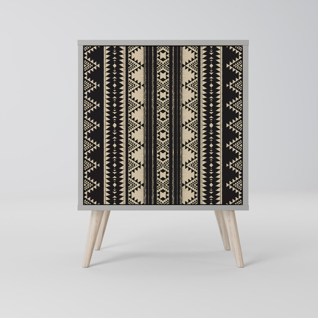 AZTEC Sideboard mit 1 Tür in Grau