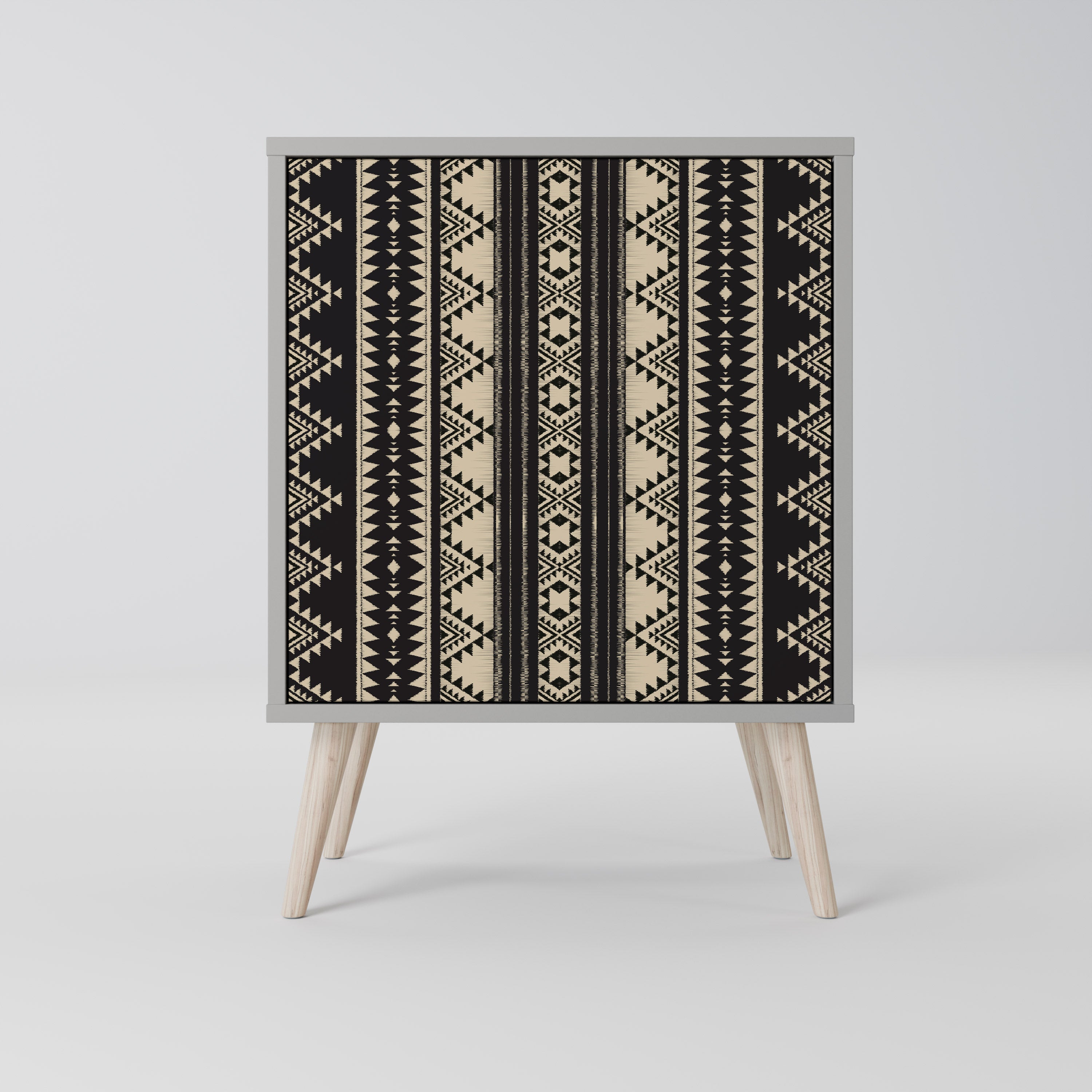 AZTEC Sideboard mit 1 Tür in Grau