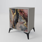GOLDEN TIDES Sideboard mit 1 Tür in Grau