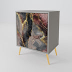 GOLDEN TIDES Sideboard mit 1 Tür in Grau