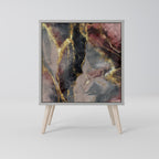 GOLDEN TIDES Sideboard mit 1 Tür in Grau