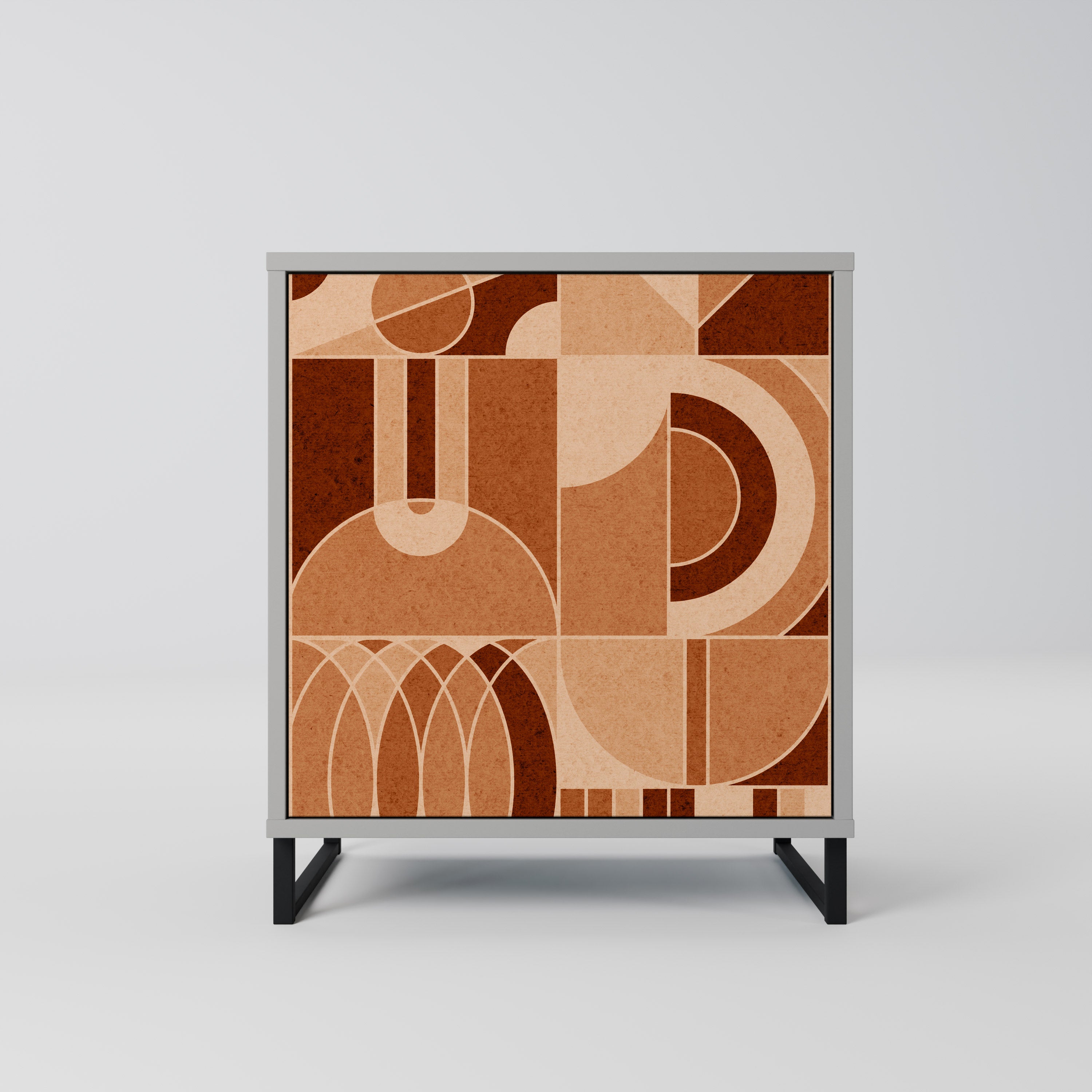 PRISM MOSAIC Sideboard mit 1 Tür in Grau