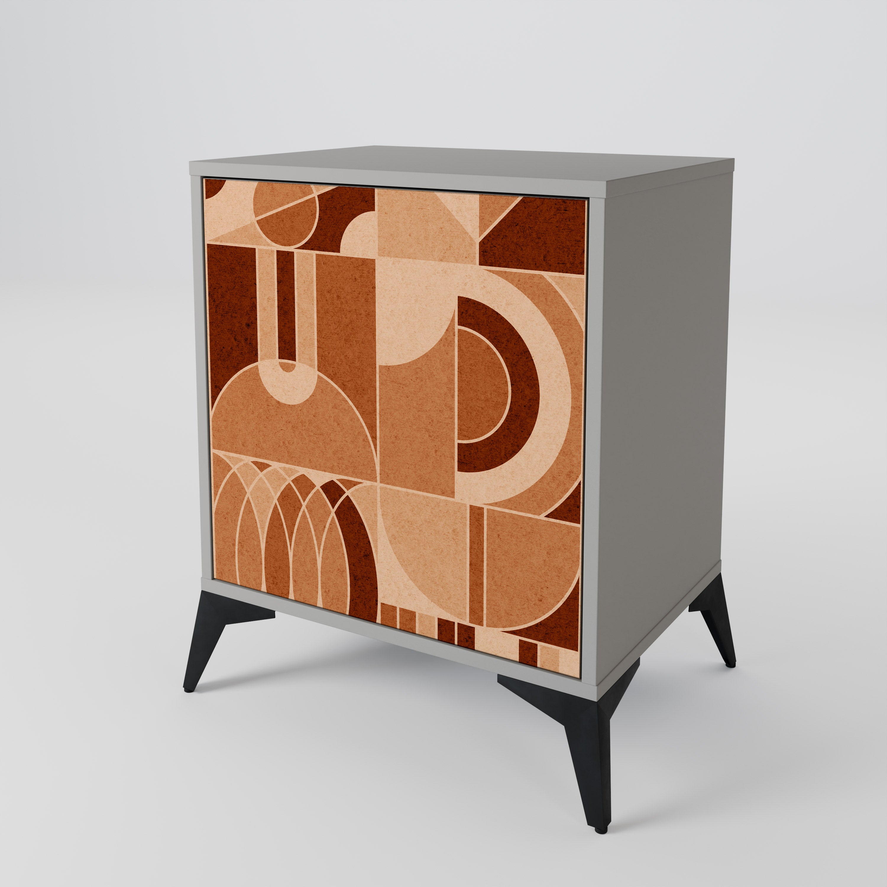 PRISM MOSAIC Sideboard mit 1 Tür in Grau