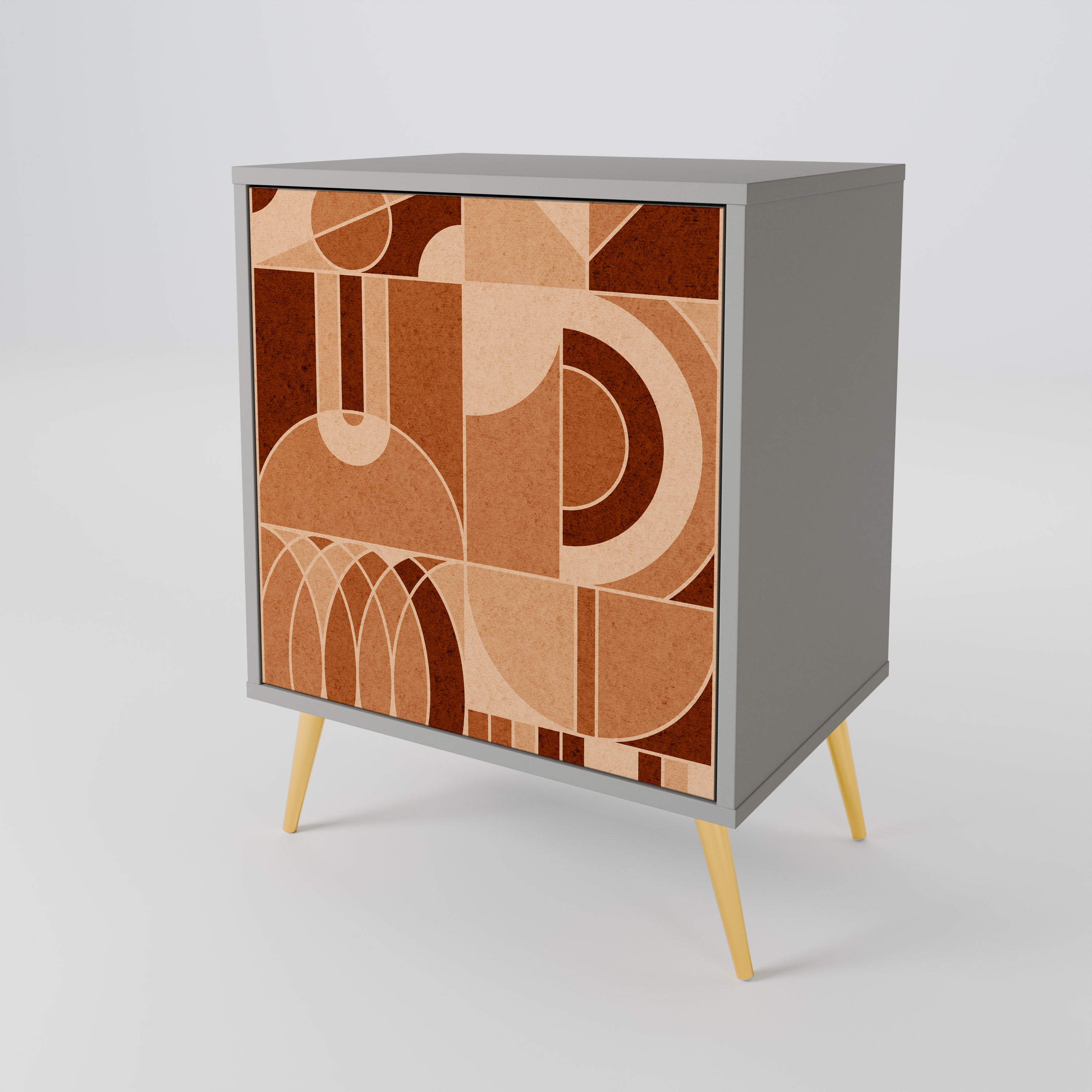 PRISM MOSAIC Sideboard mit 1 Tür in Grau