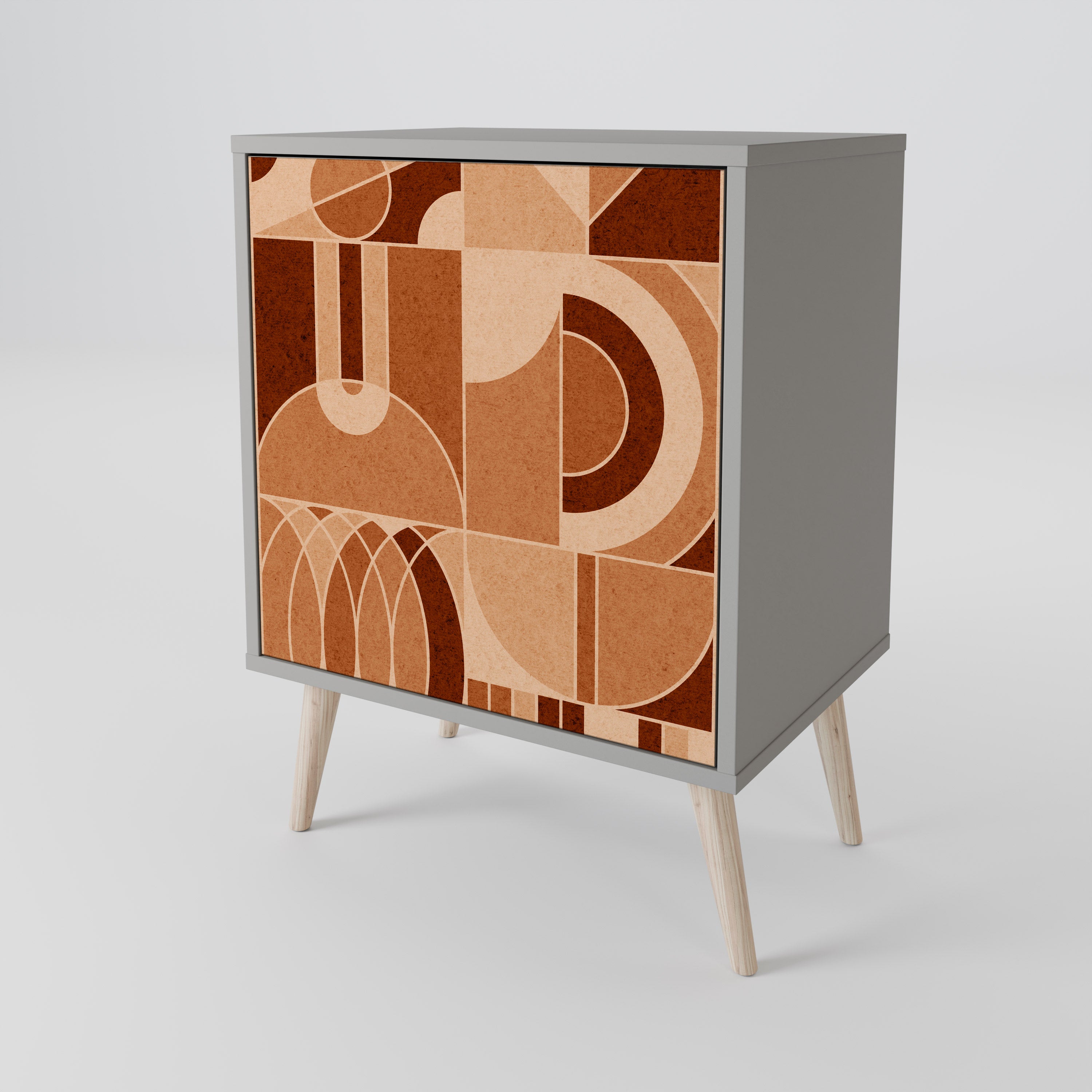 PRISM MOSAIC Sideboard mit 1 Tür in Grau
