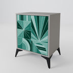 HARMONIC GRID Sideboard mit 1 Tür in Grau