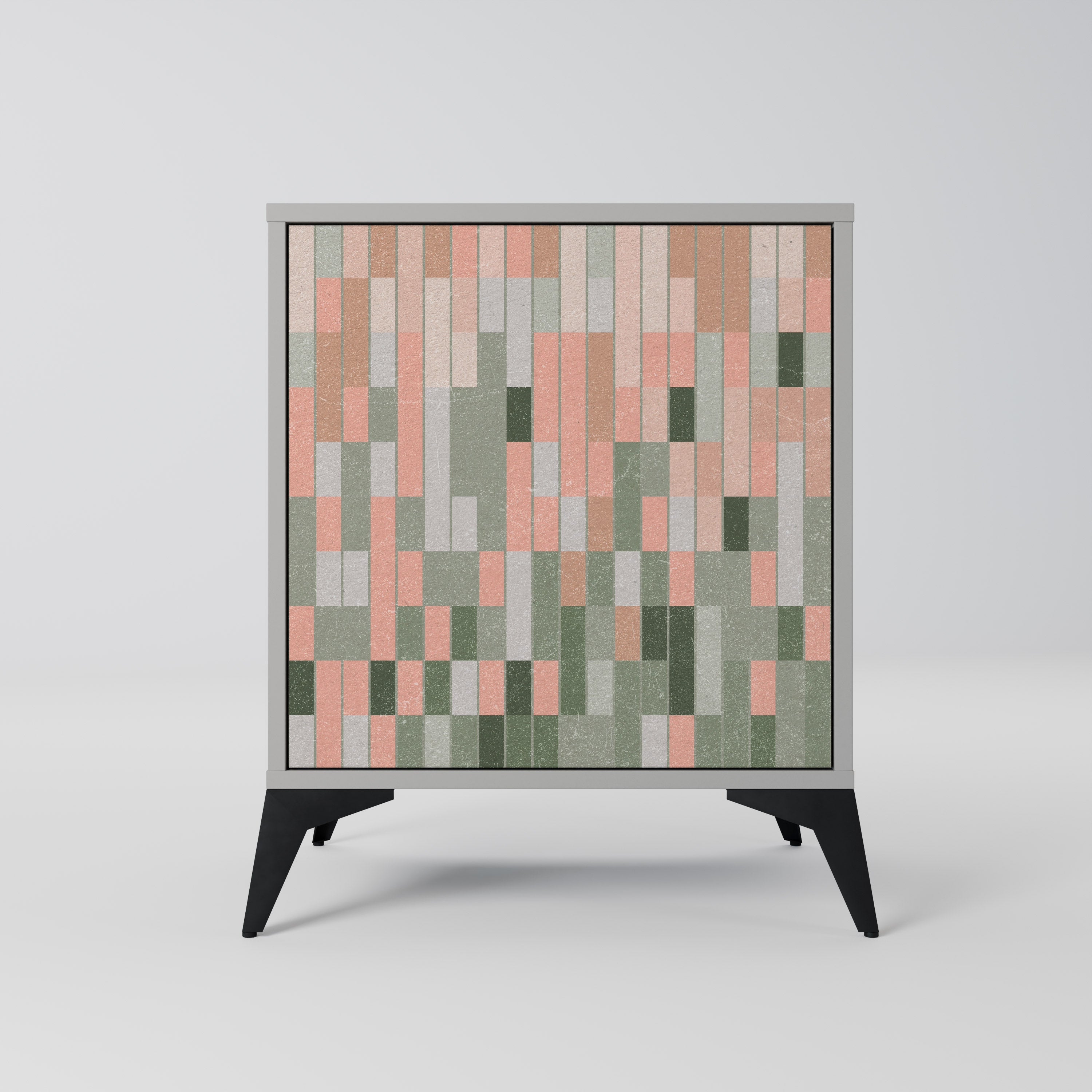 BUILDING THE FUTURE Sideboard mit 1 Tür in Grau