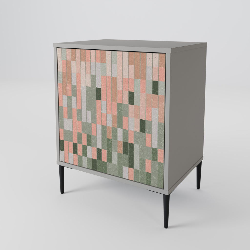 BUILDING THE FUTURE 1-Door Sideboard in Grey Finish