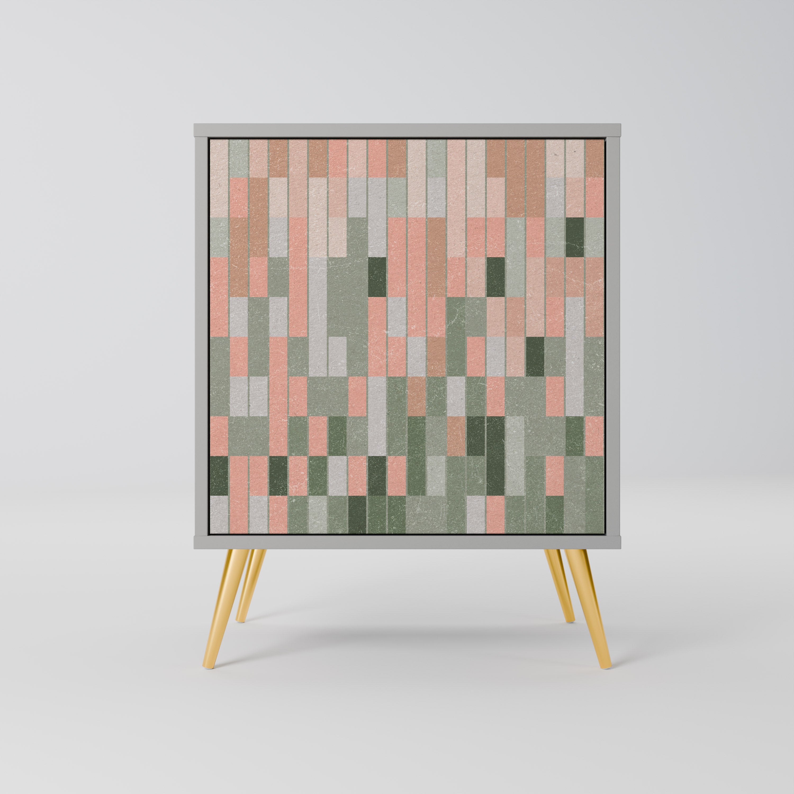 BUILDING THE FUTURE Sideboard mit 1 Tür in Grau