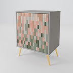 BUILDING THE FUTURE 1-Door Sideboard in Grey Finish