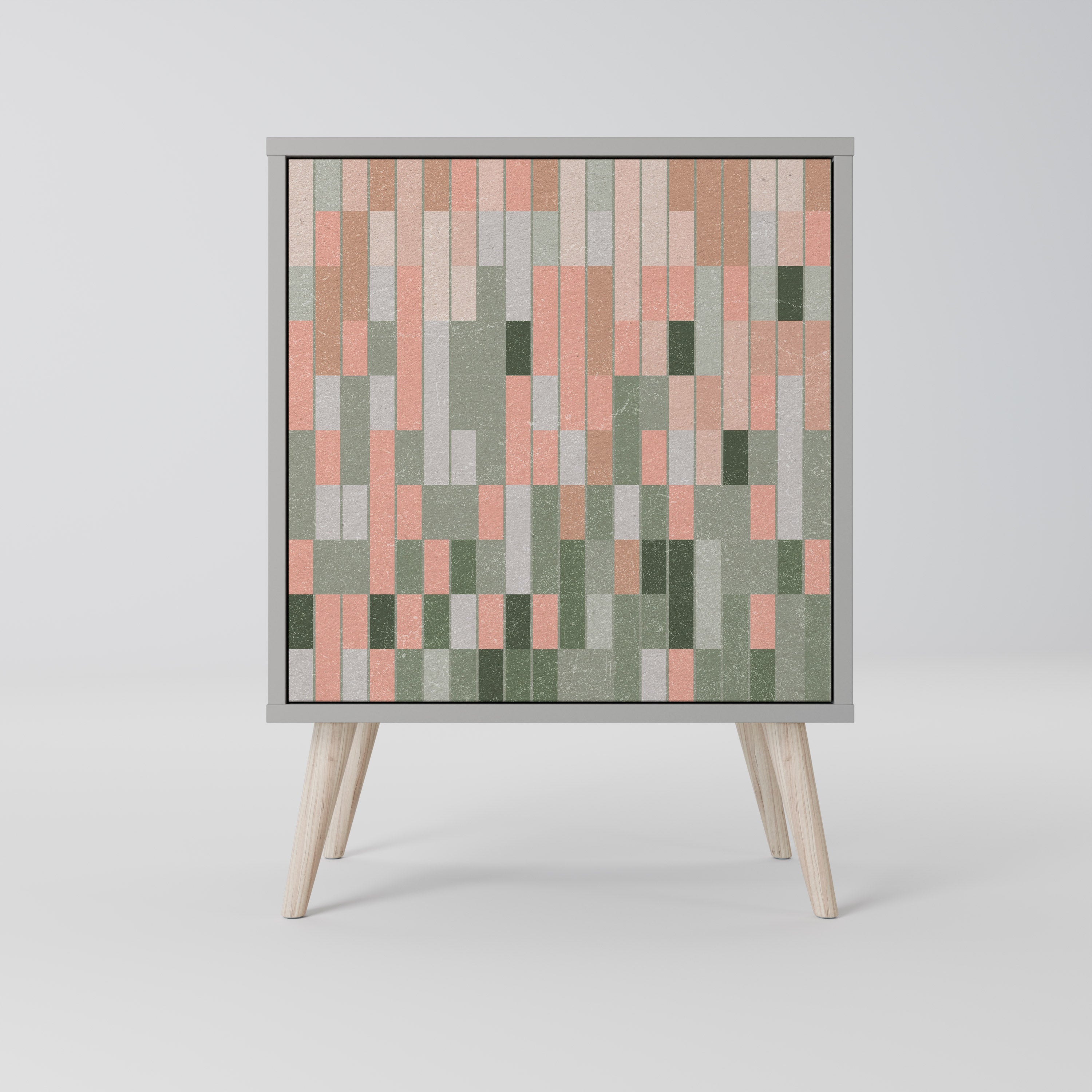 BUILDING THE FUTURE Sideboard mit 1 Tür in Grau