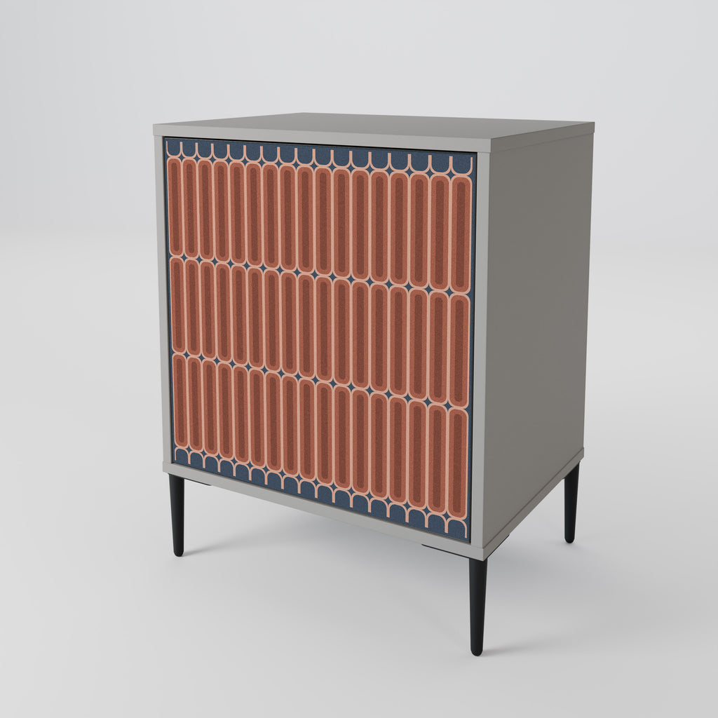 HYPNOTIC GATE Sideboard mit 1 Tür in Grau