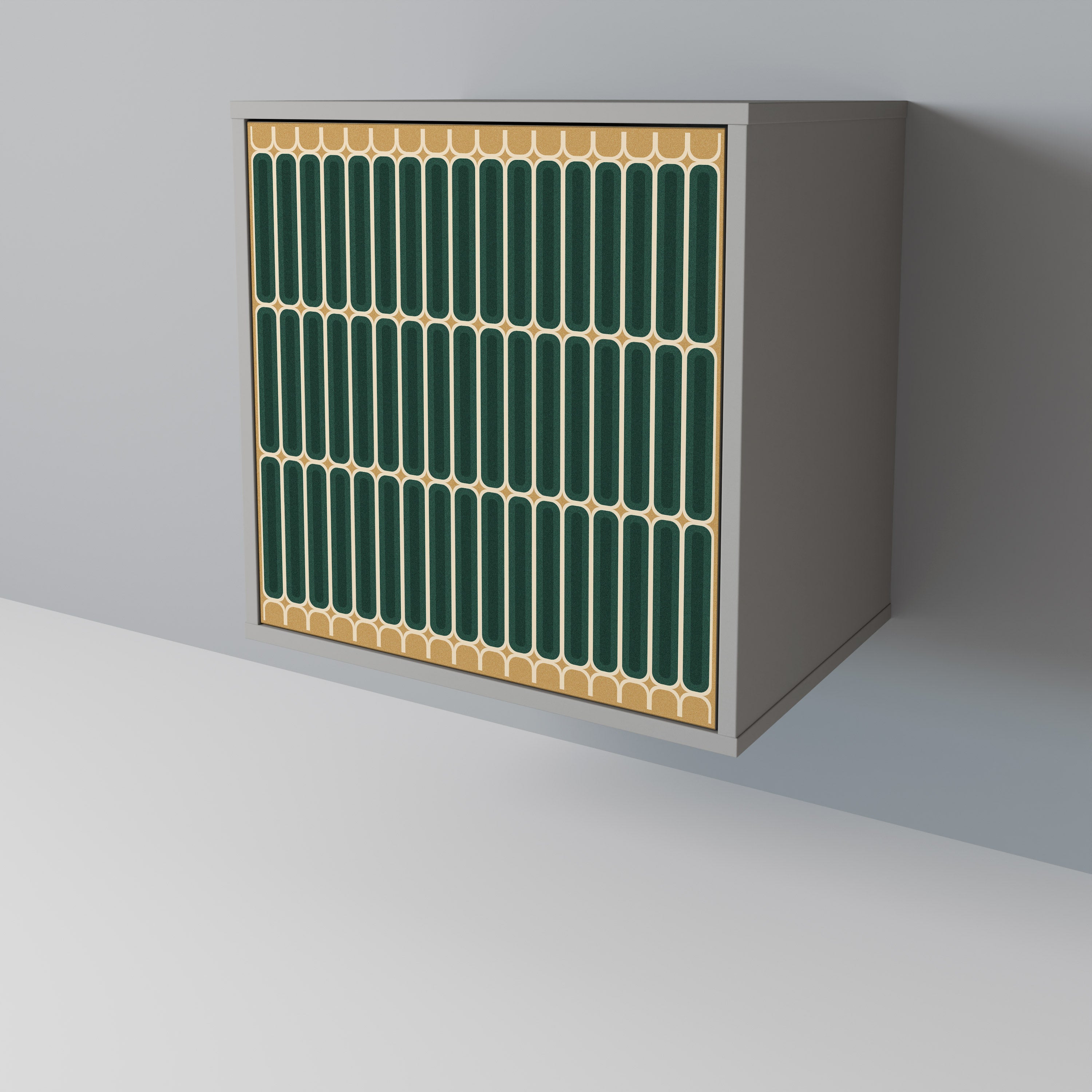 ILUSION GATE Sideboard mit 1 Tür in Grau