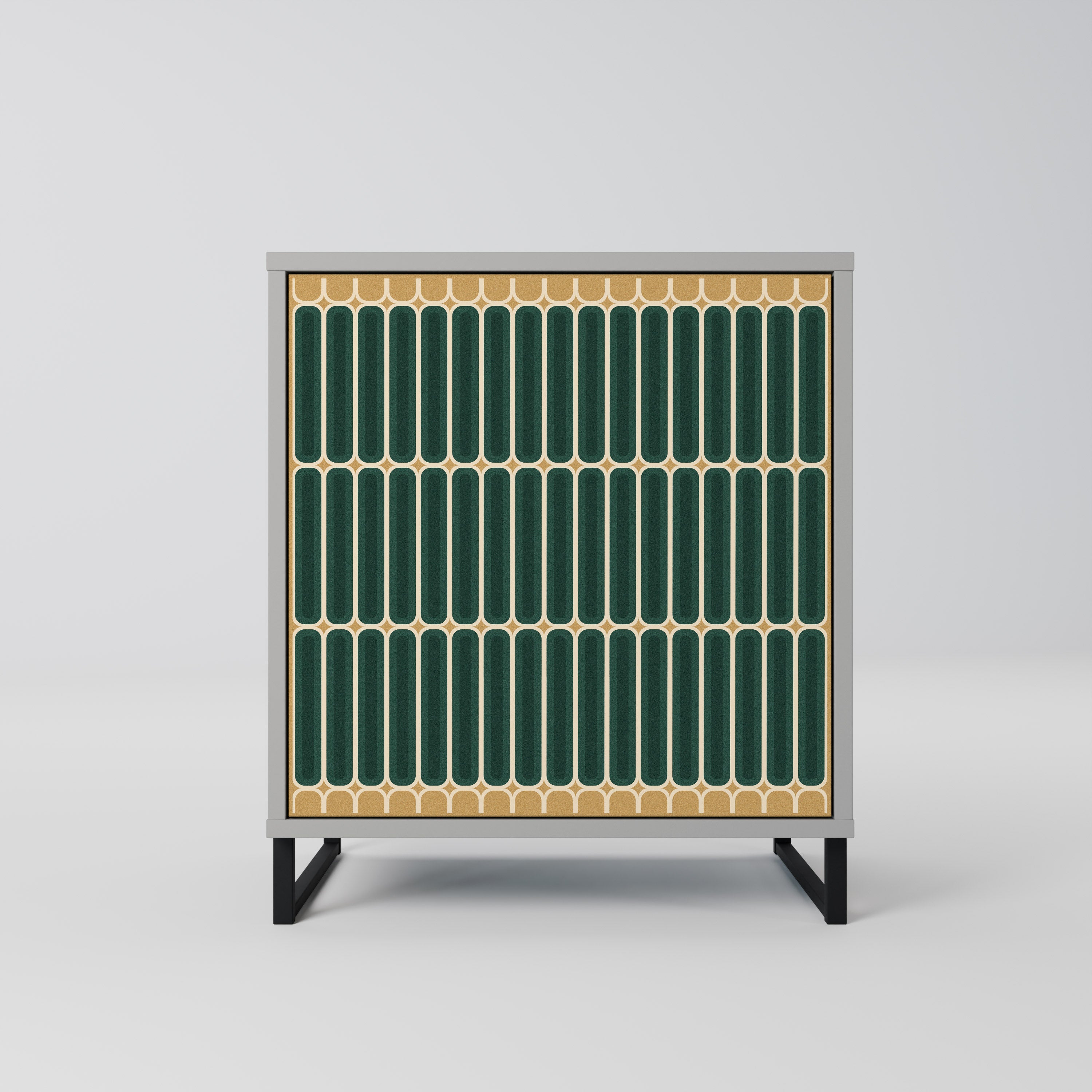 ILUSION GATE Sideboard mit 1 Tür in Grau