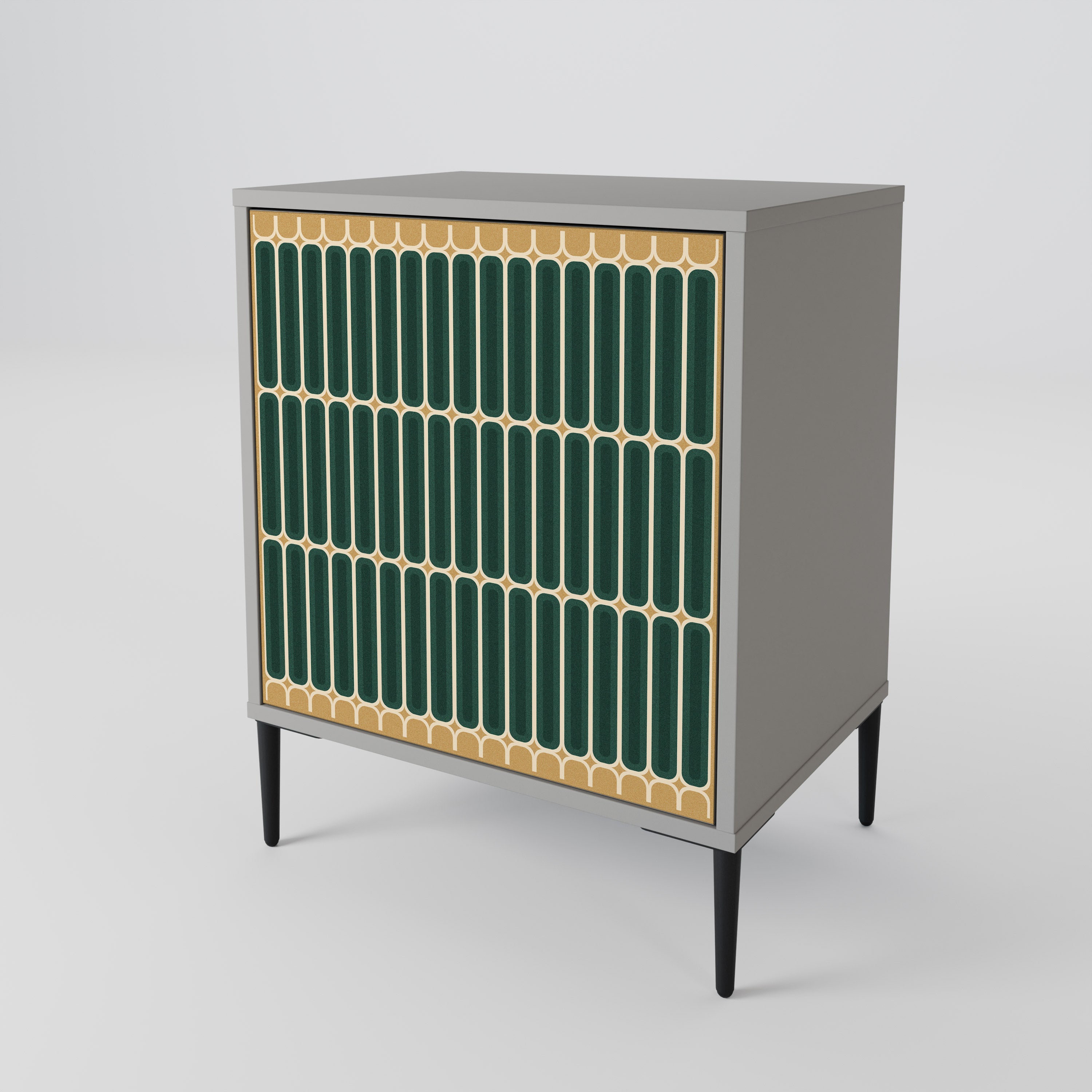 ILUSION GATE Sideboard mit 1 Tür in Grau