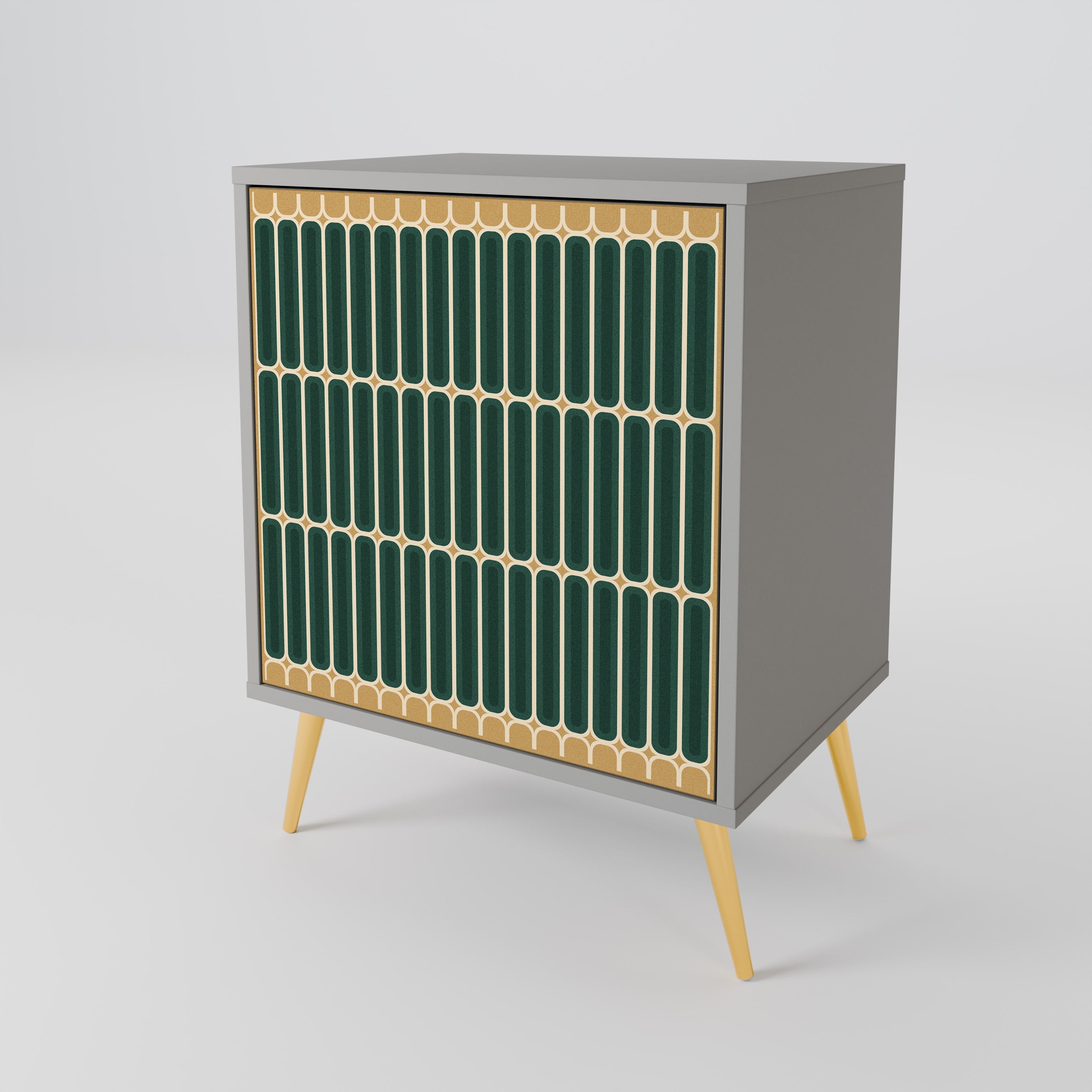 ILUSION GATE Sideboard mit 1 Tür in Grau