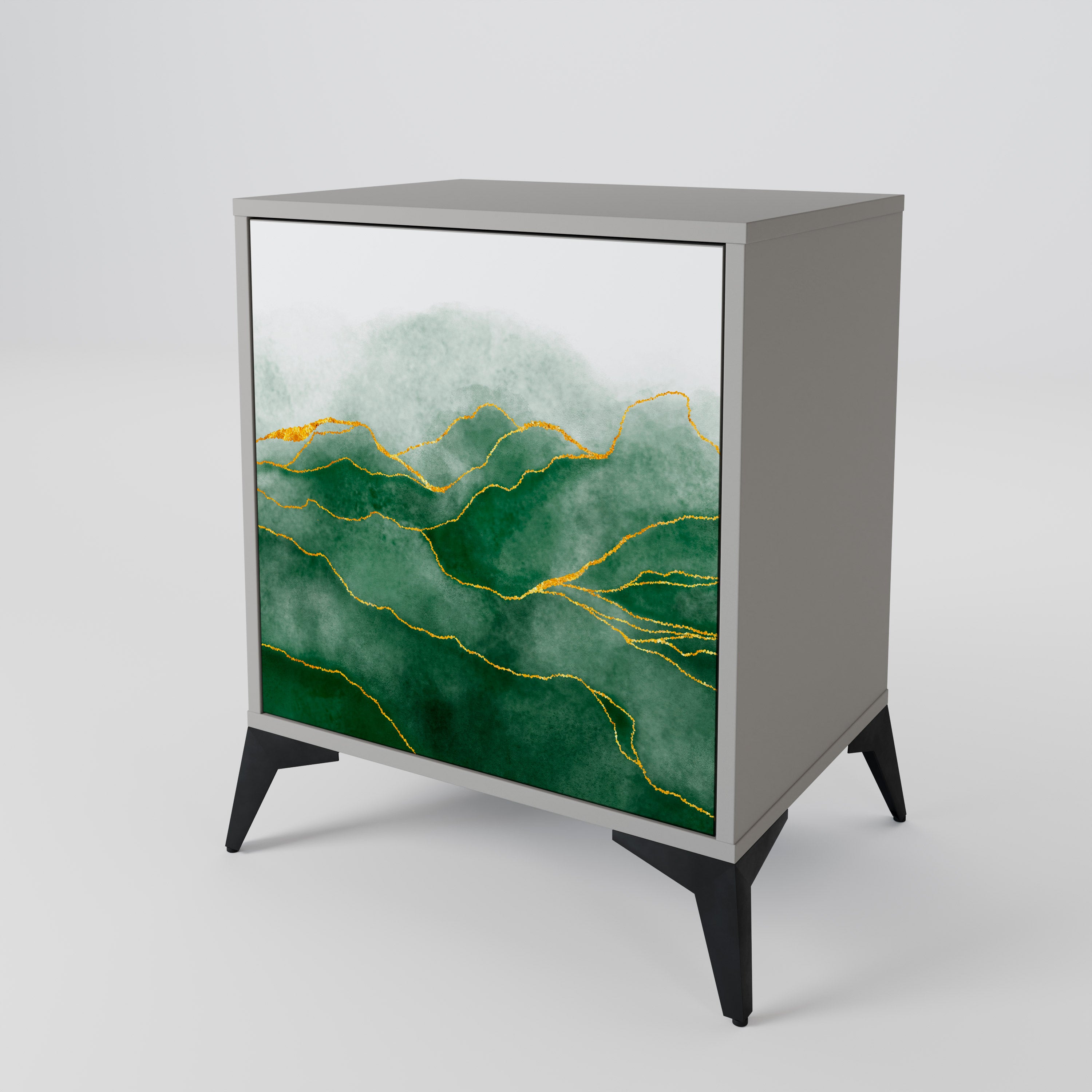 EXPENSIVE NATURE Sideboard mit 1 Tür in Grau