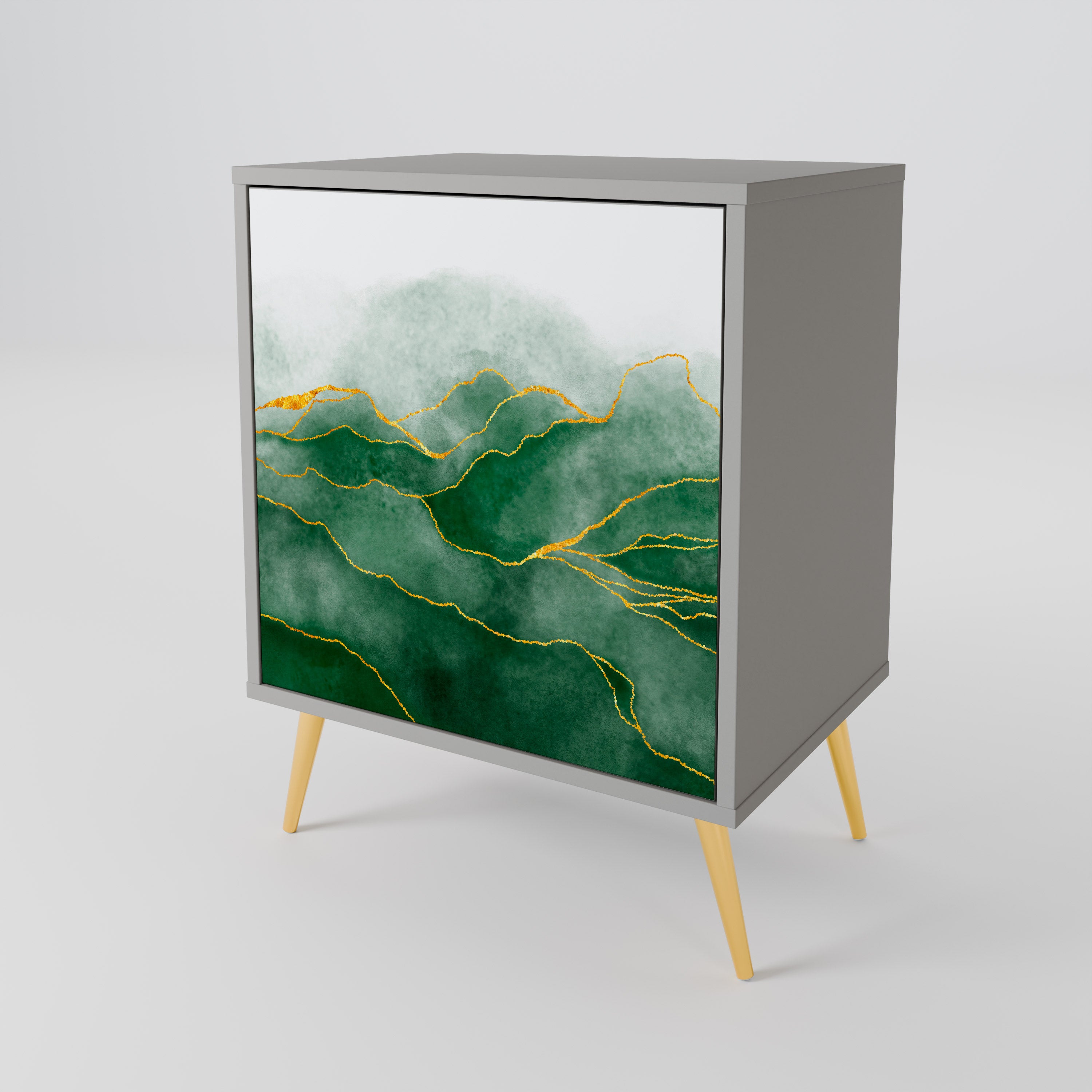 EXPENSIVE NATURE Sideboard mit 1 Tür in Grau