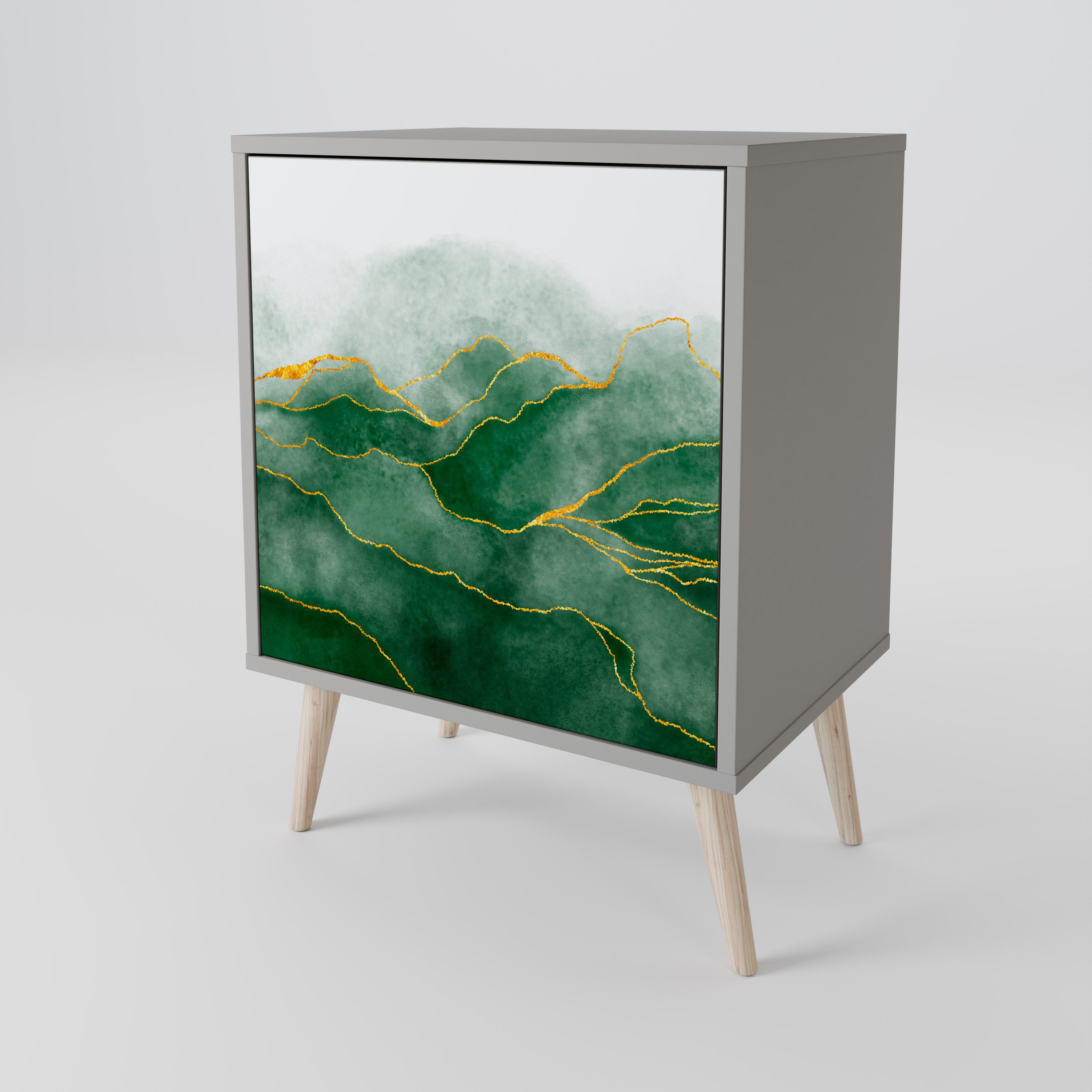 EXPENSIVE NATURE Sideboard mit 1 Tür in Grau