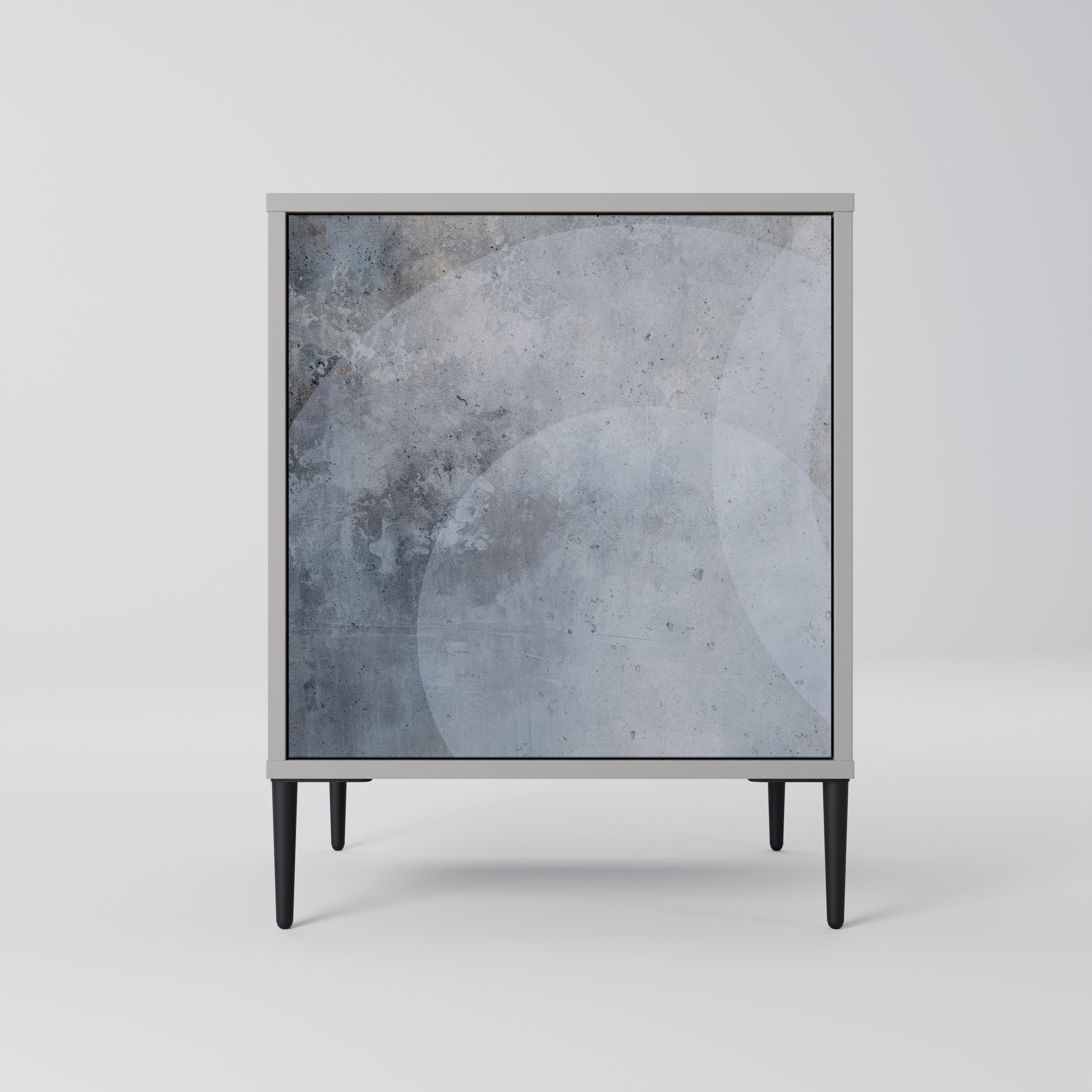 MUTED ARC Sideboard mit 1 Tür in Grau