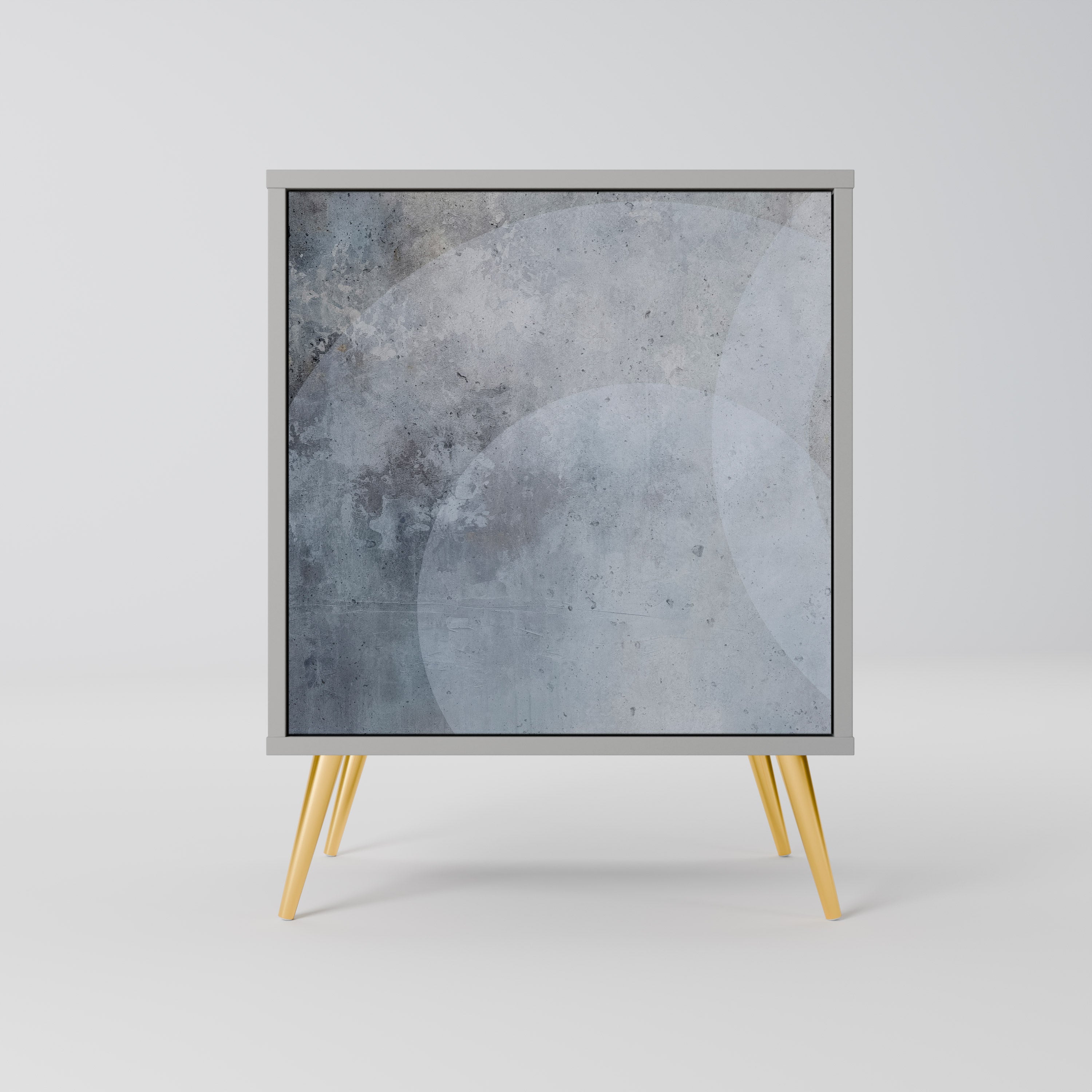 MUTED ARC Sideboard mit 1 Tür in Grau