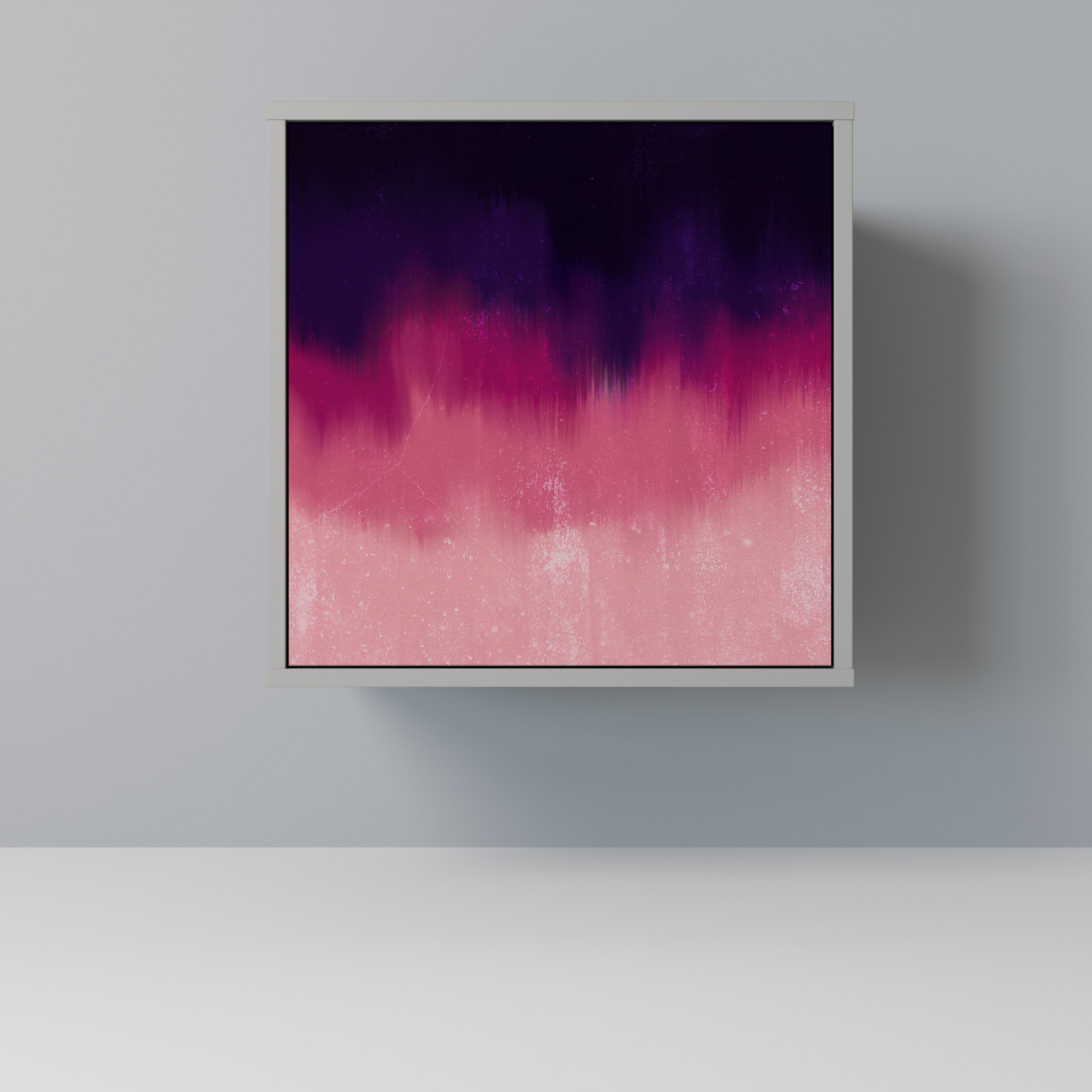 AURORA BOREALIS Sideboard mit 1 Tür in Grau