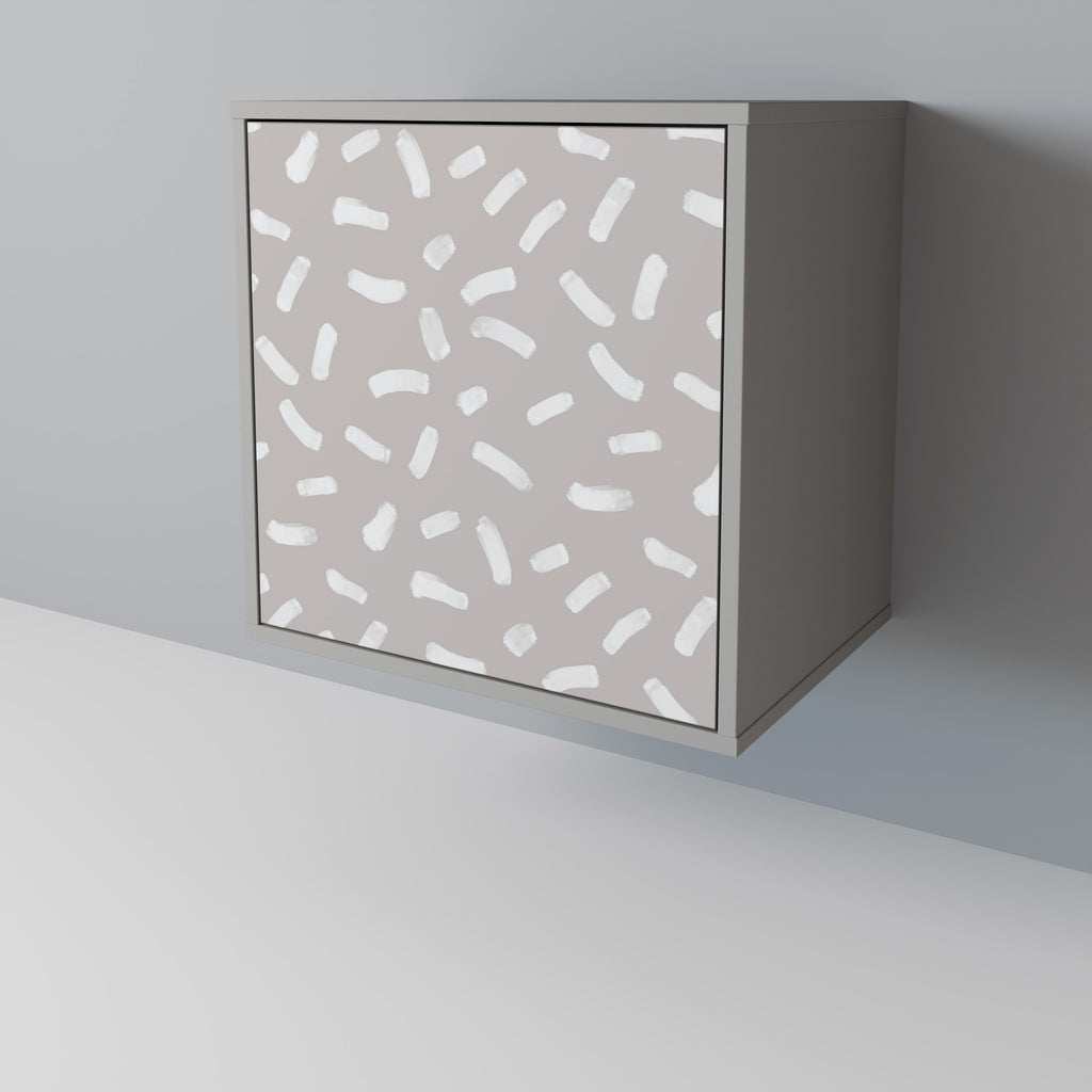 PASSING SECONDS 1-Door Sideboard in Grey Finish