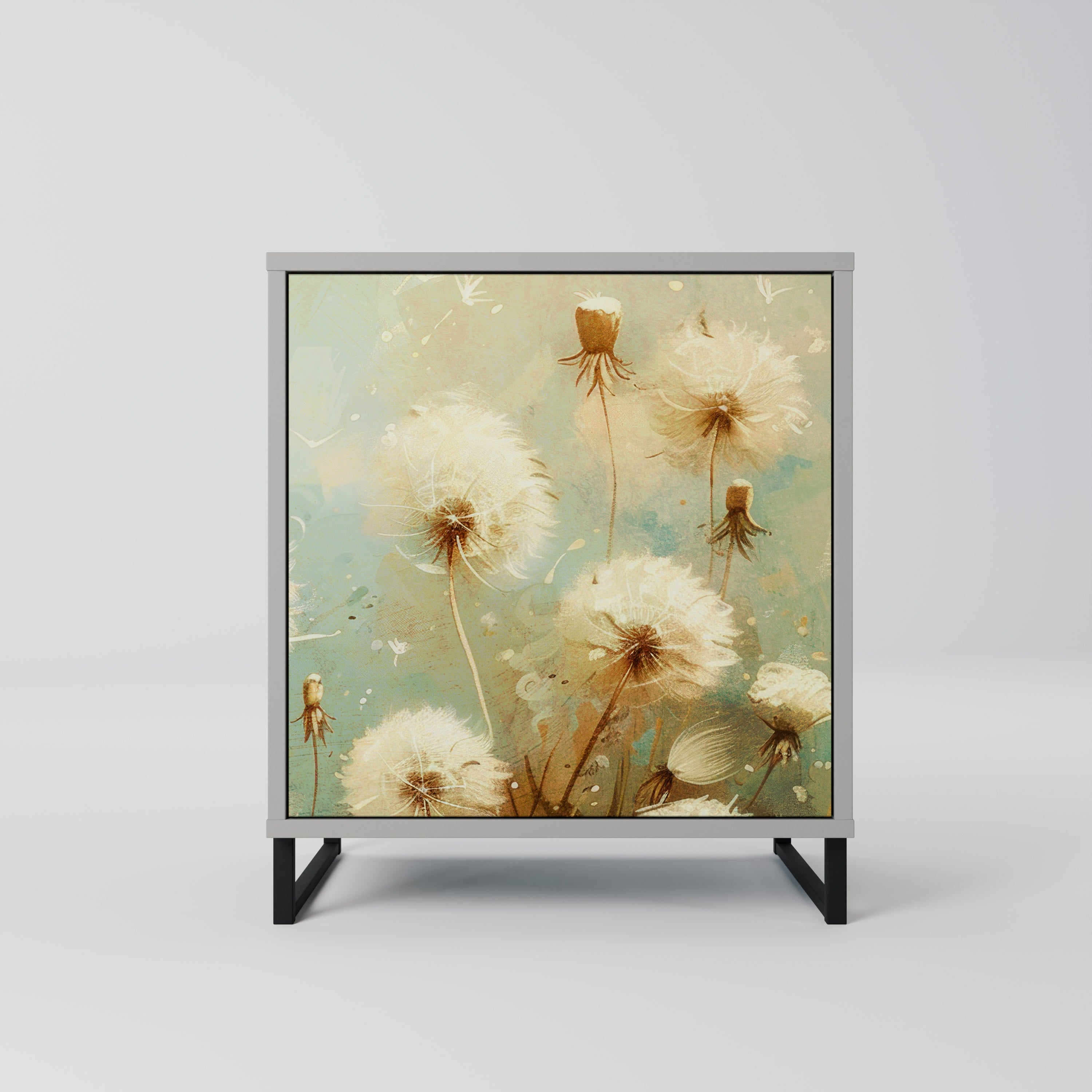 DREAMY MEADOW Sideboard mit 1 Tür in Grau