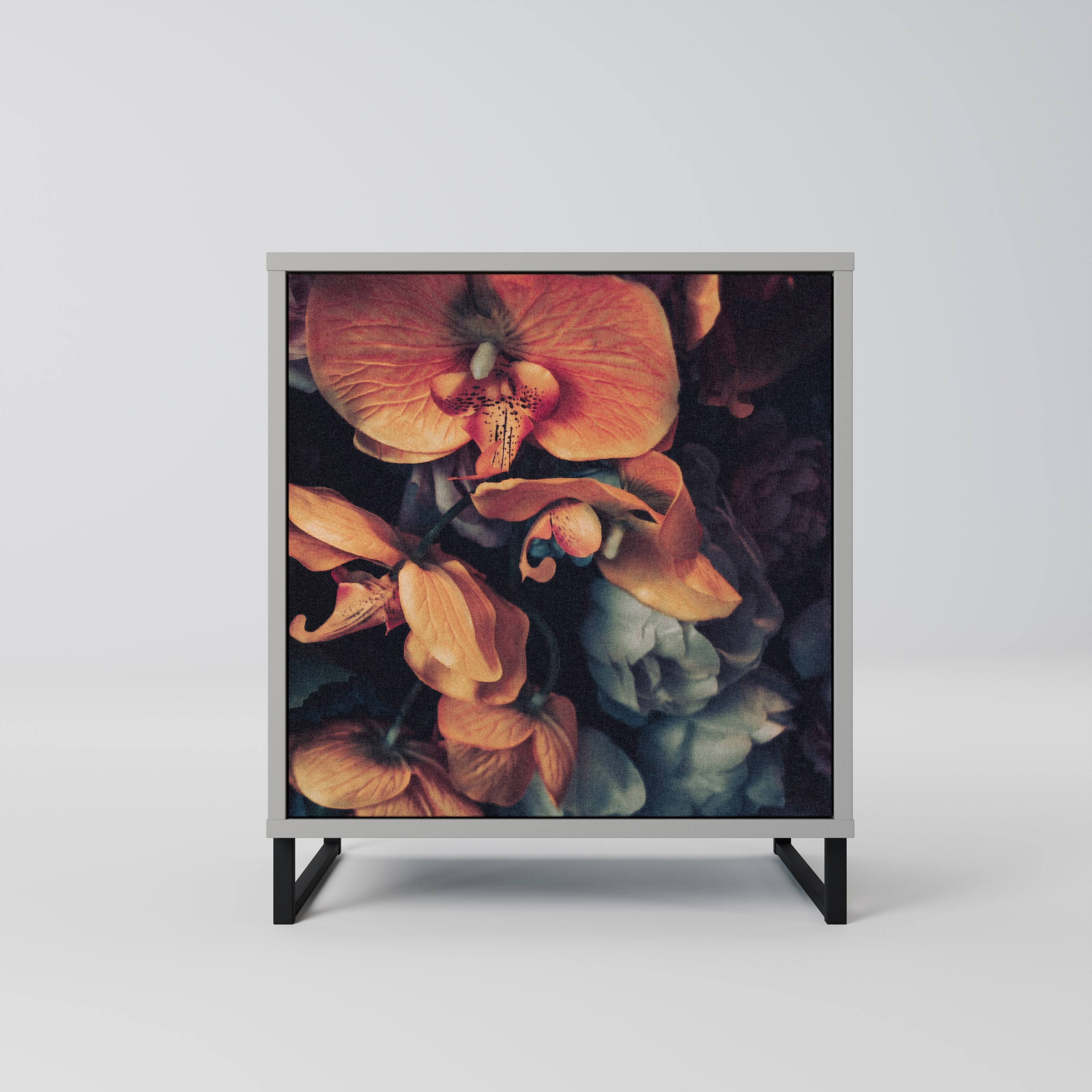 NEVERENDING BLOOM Sideboard mit 1 Tür in Grau