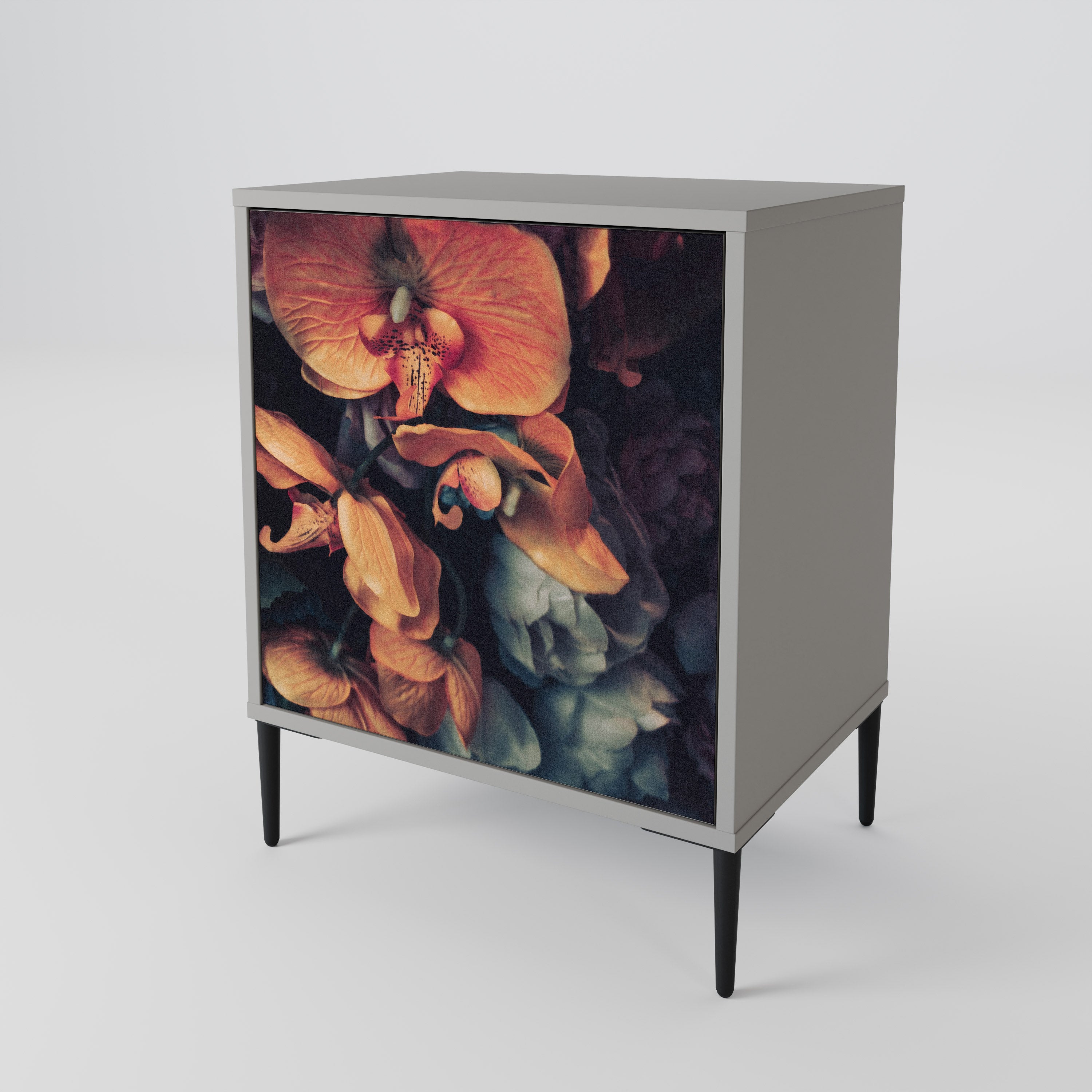 NEVERENDING BLOOM Sideboard mit 1 Tür in Grau