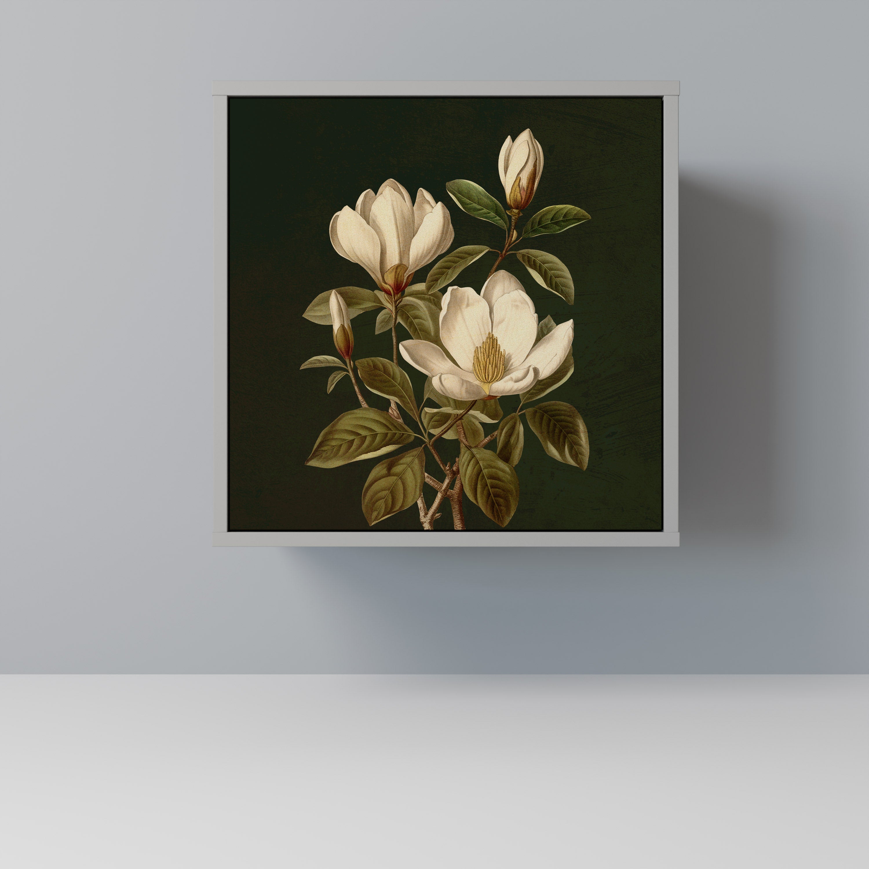 FLORAL NOIR Sideboard mit 1 Tür in Grau