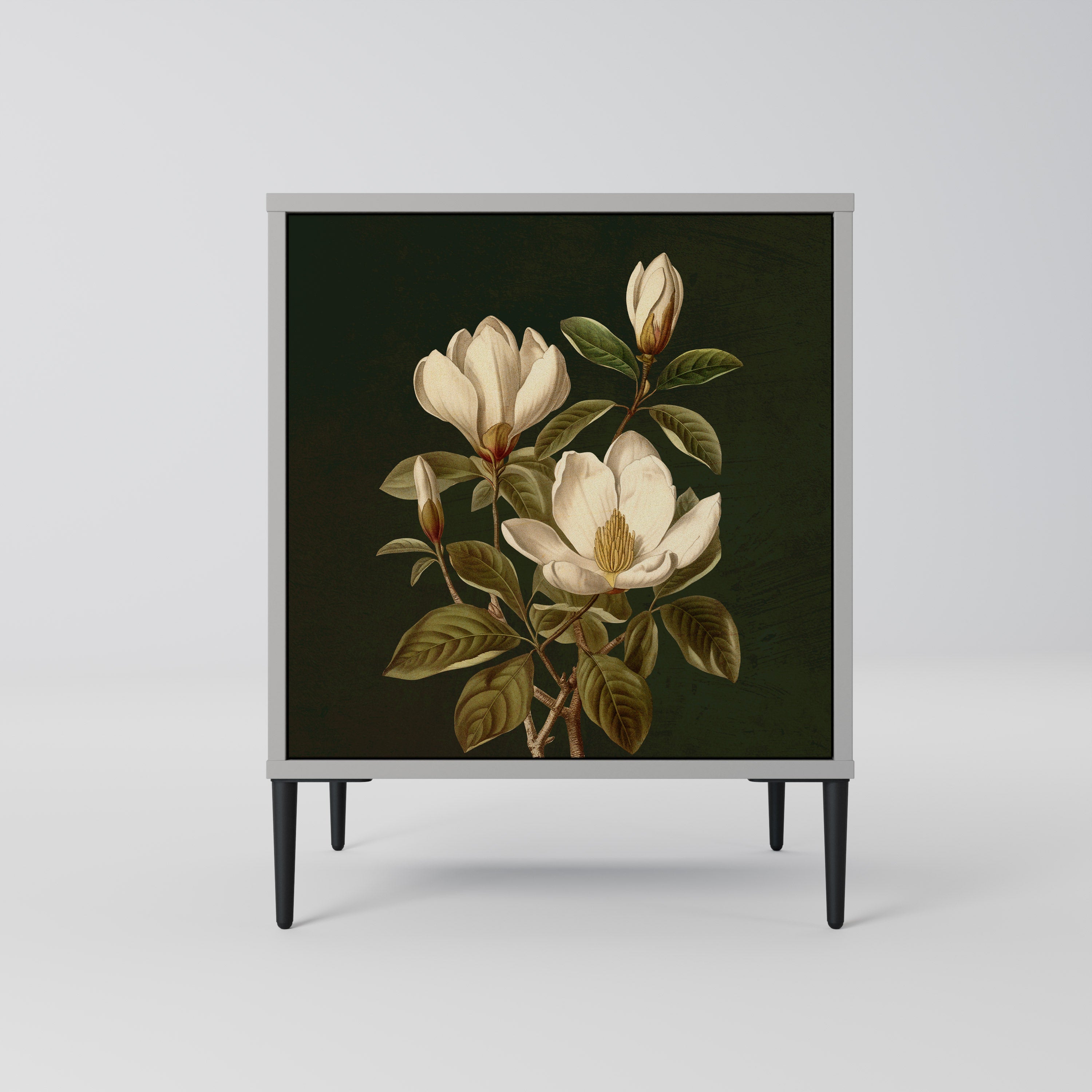 FLORAL NOIR Sideboard mit 1 Tür in Grau