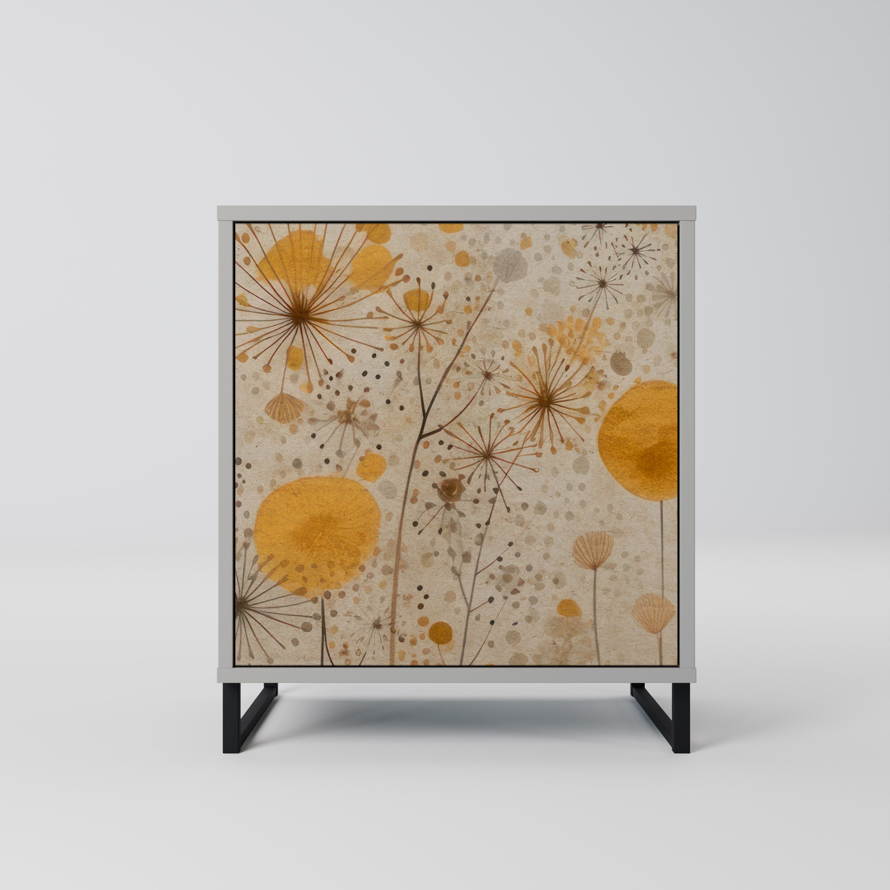 MORNING GLADE Sideboard mit 1 Tür in Grau