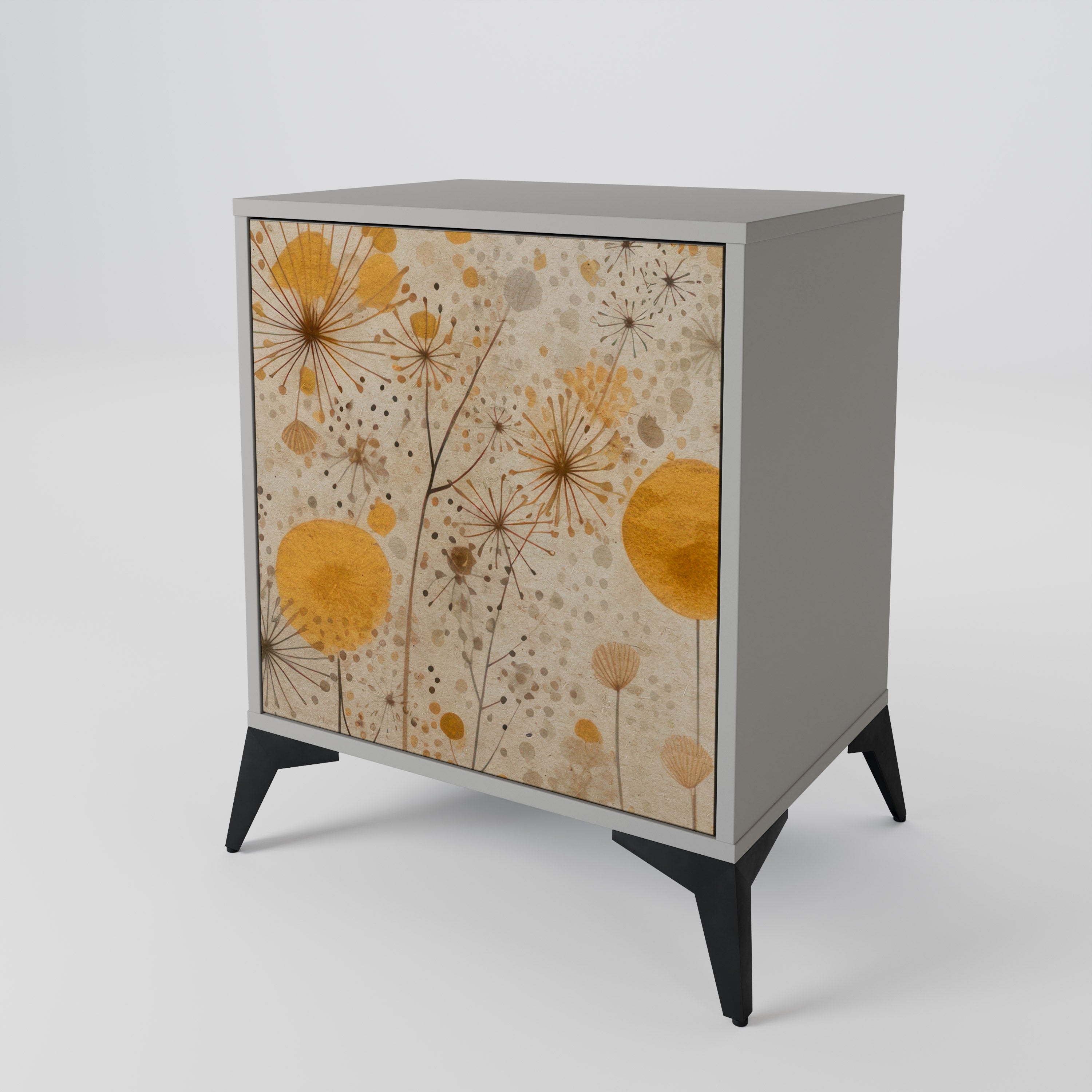 MORNING GLADE Sideboard mit 1 Tür in Grau