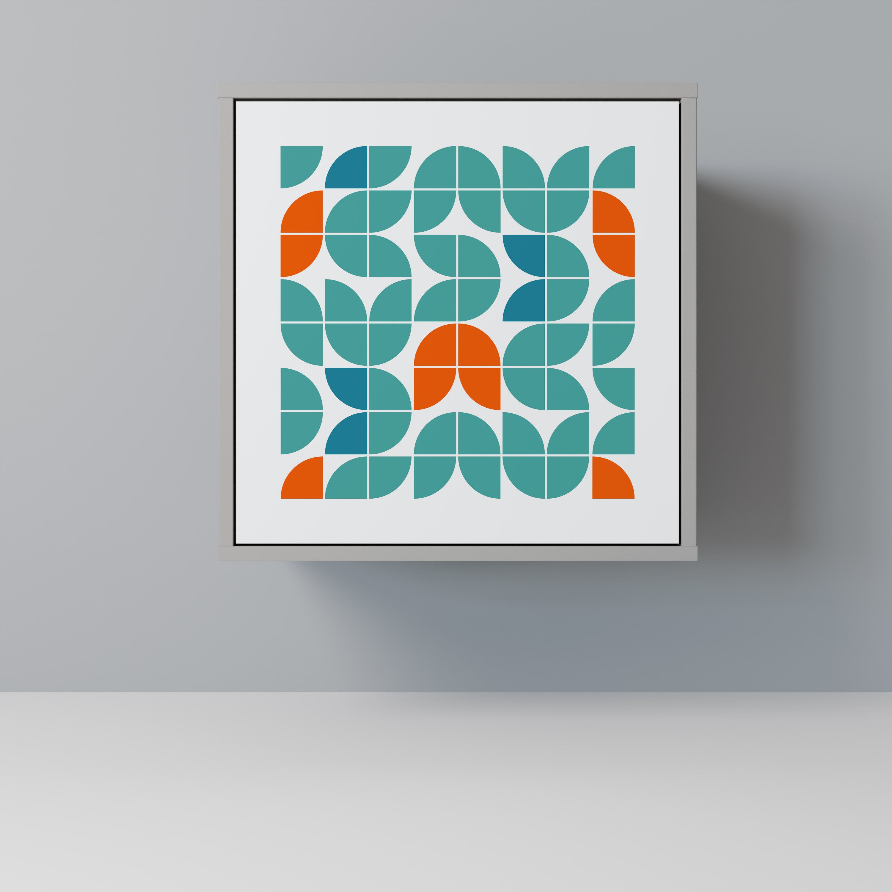 BE THE CHANGE Sideboard mit 1 Tür in Grau