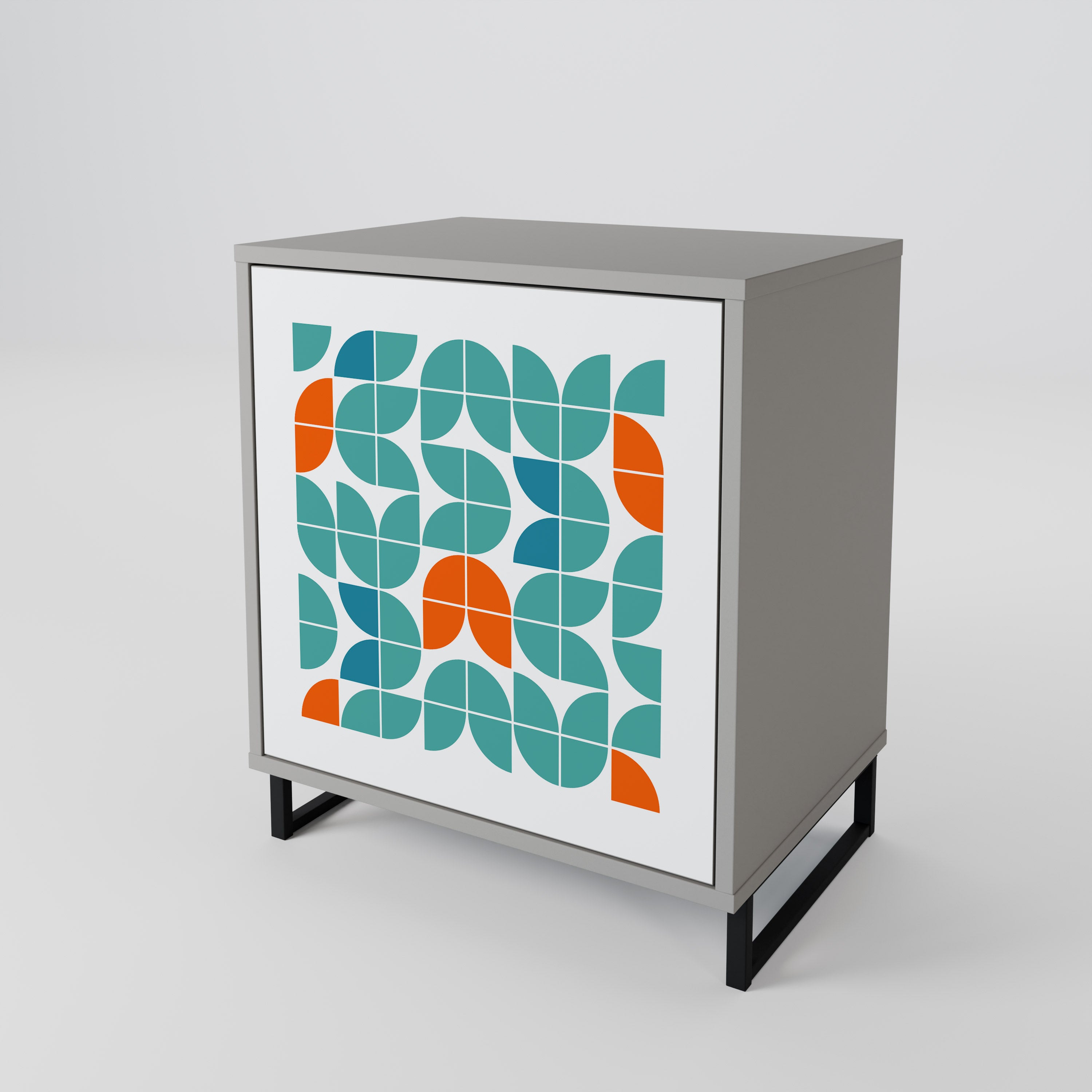 BE THE CHANGE Sideboard mit 1 Tür in Grau