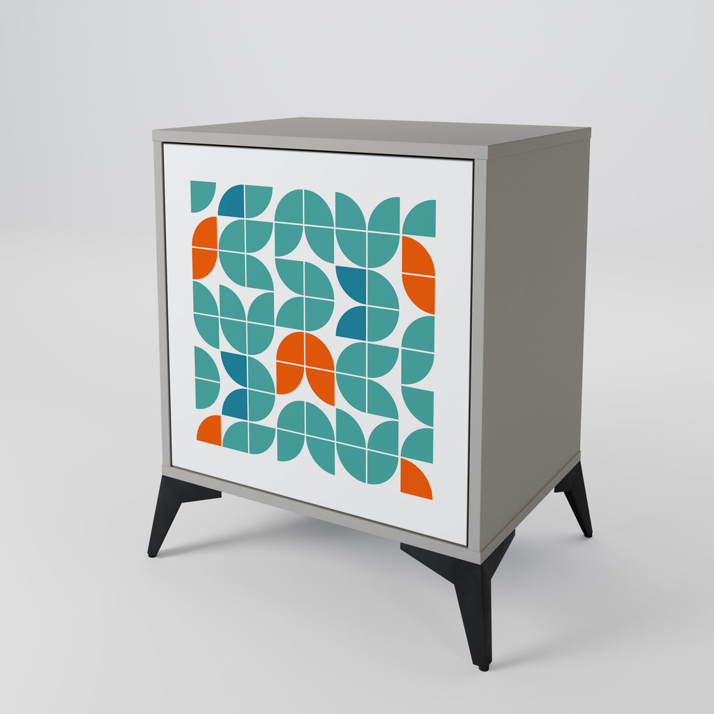 BE THE CHANGE Sideboard mit 1 Tür in Grau