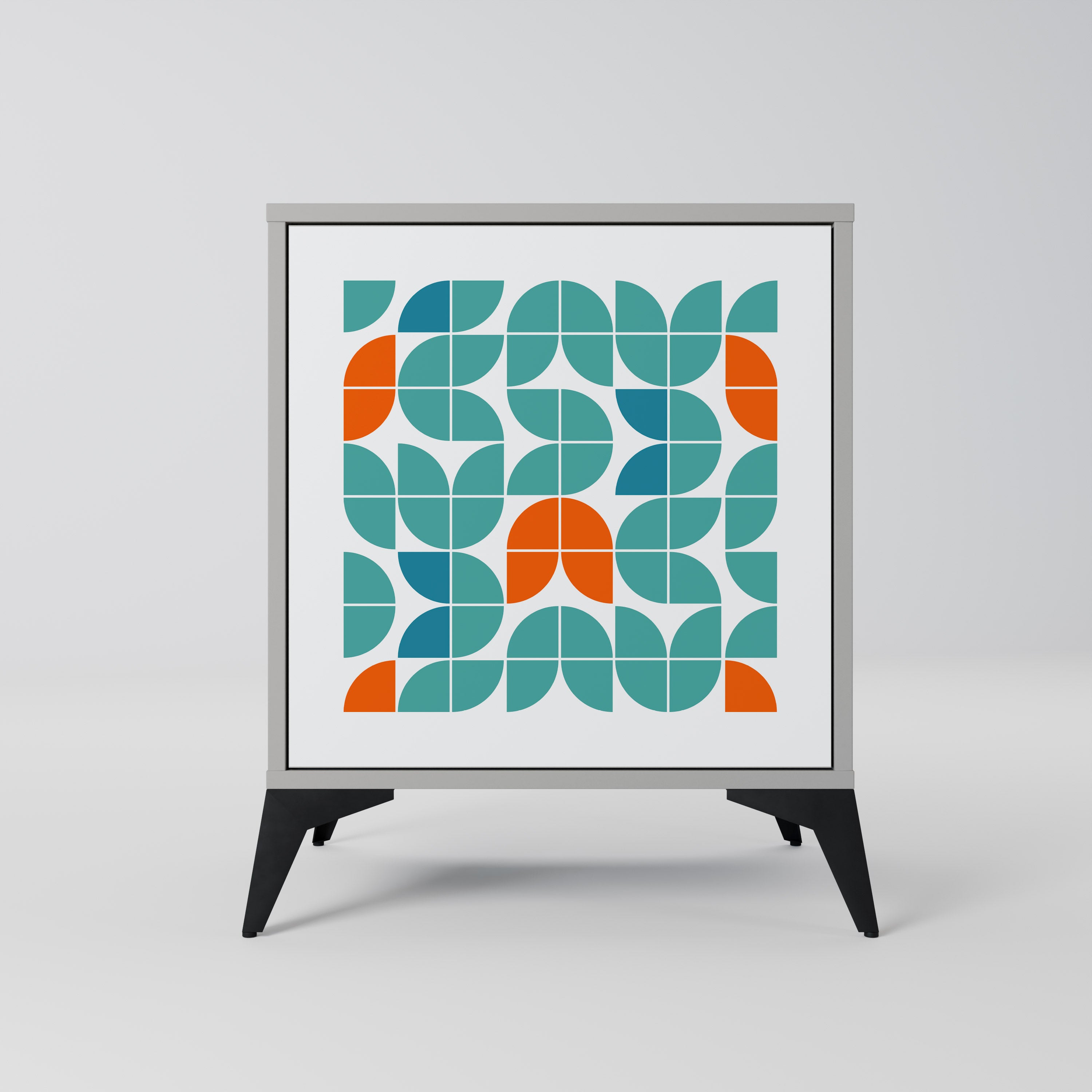 BE THE CHANGE Sideboard mit 1 Tür in Grau