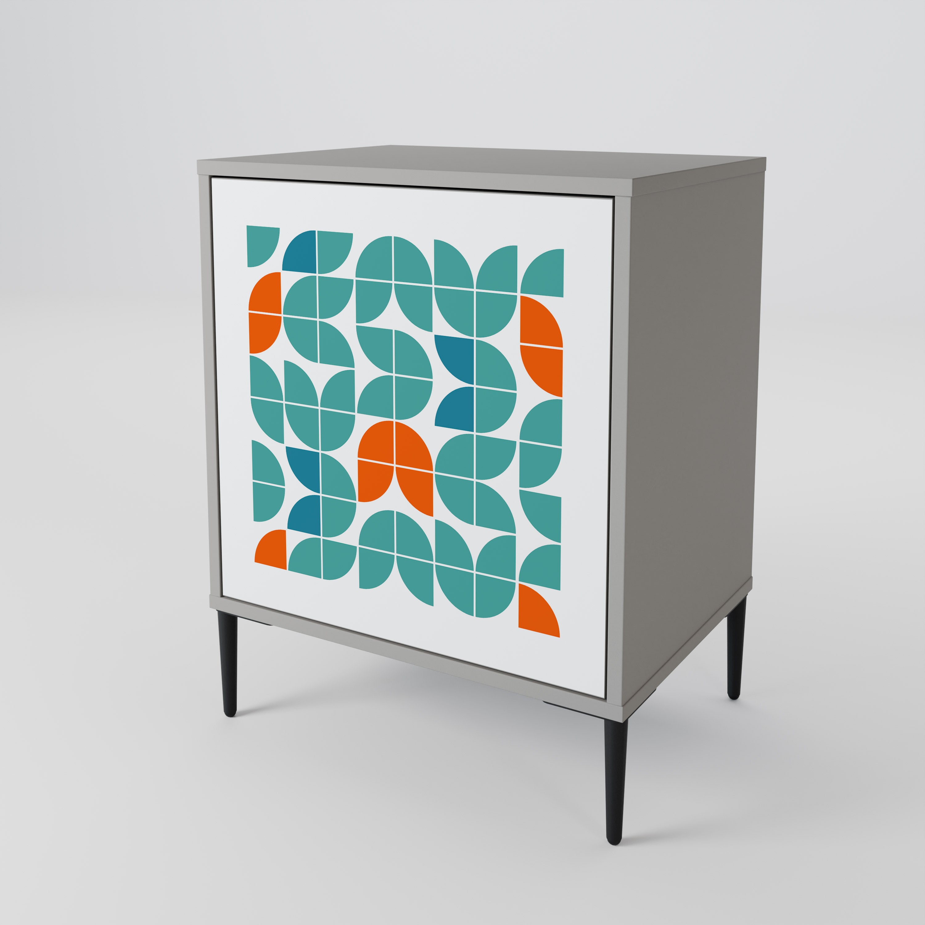 BE THE CHANGE Sideboard mit 1 Tür in Grau